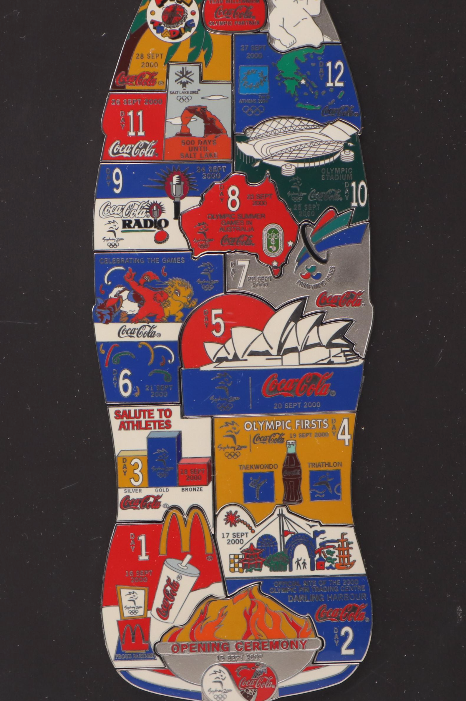 Coca-Cola Sydney 2000 Olympic Pin Set