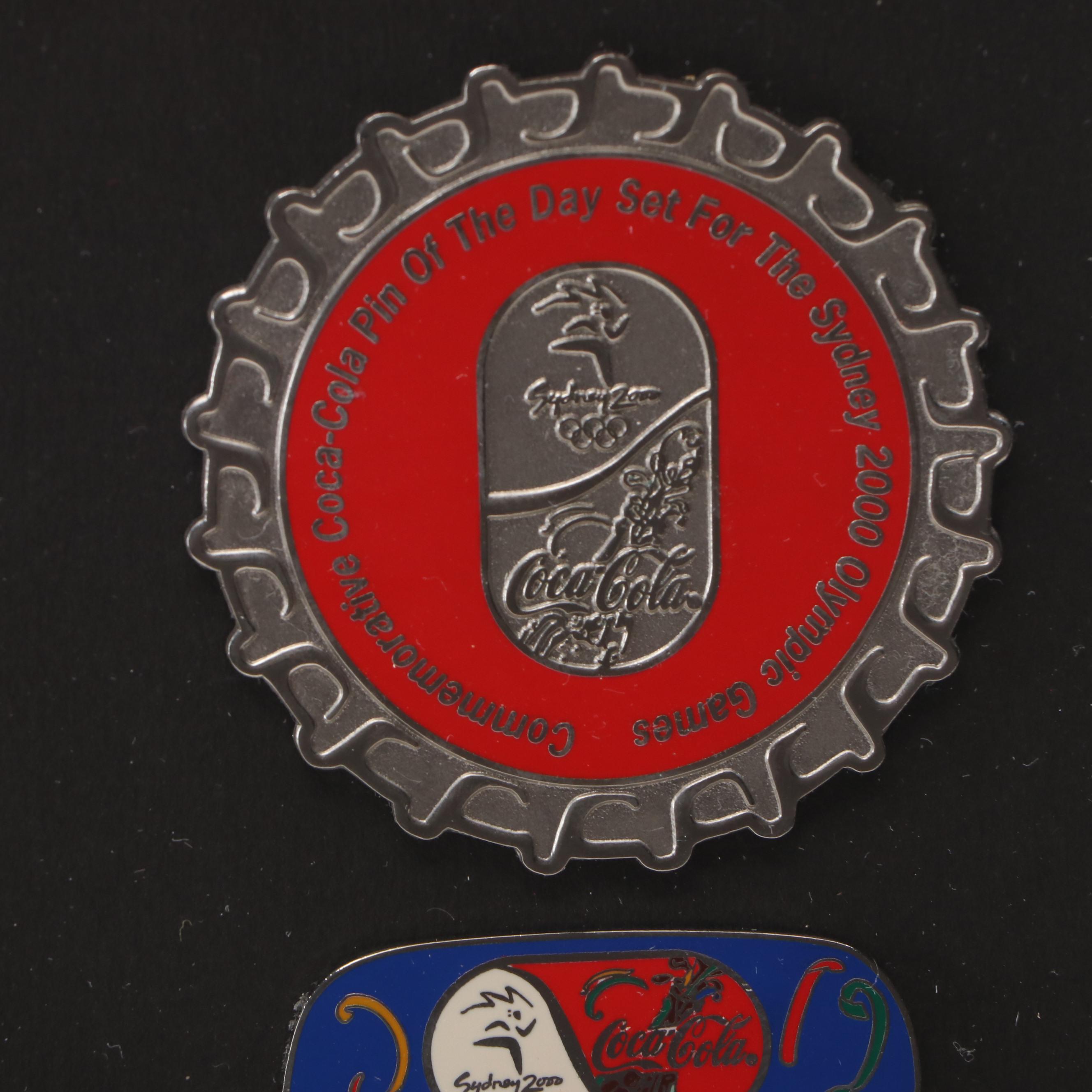 Coca-Cola Sydney 2000 Olympic Pin Set