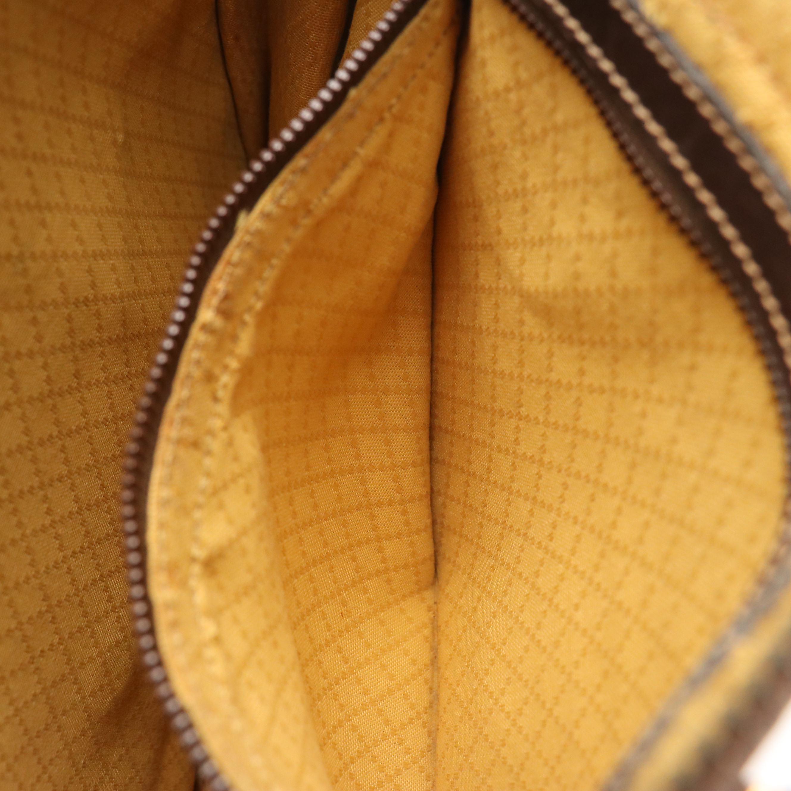 Gucci Brown Suede and Leather Zip Top Handle Tote, 1970s