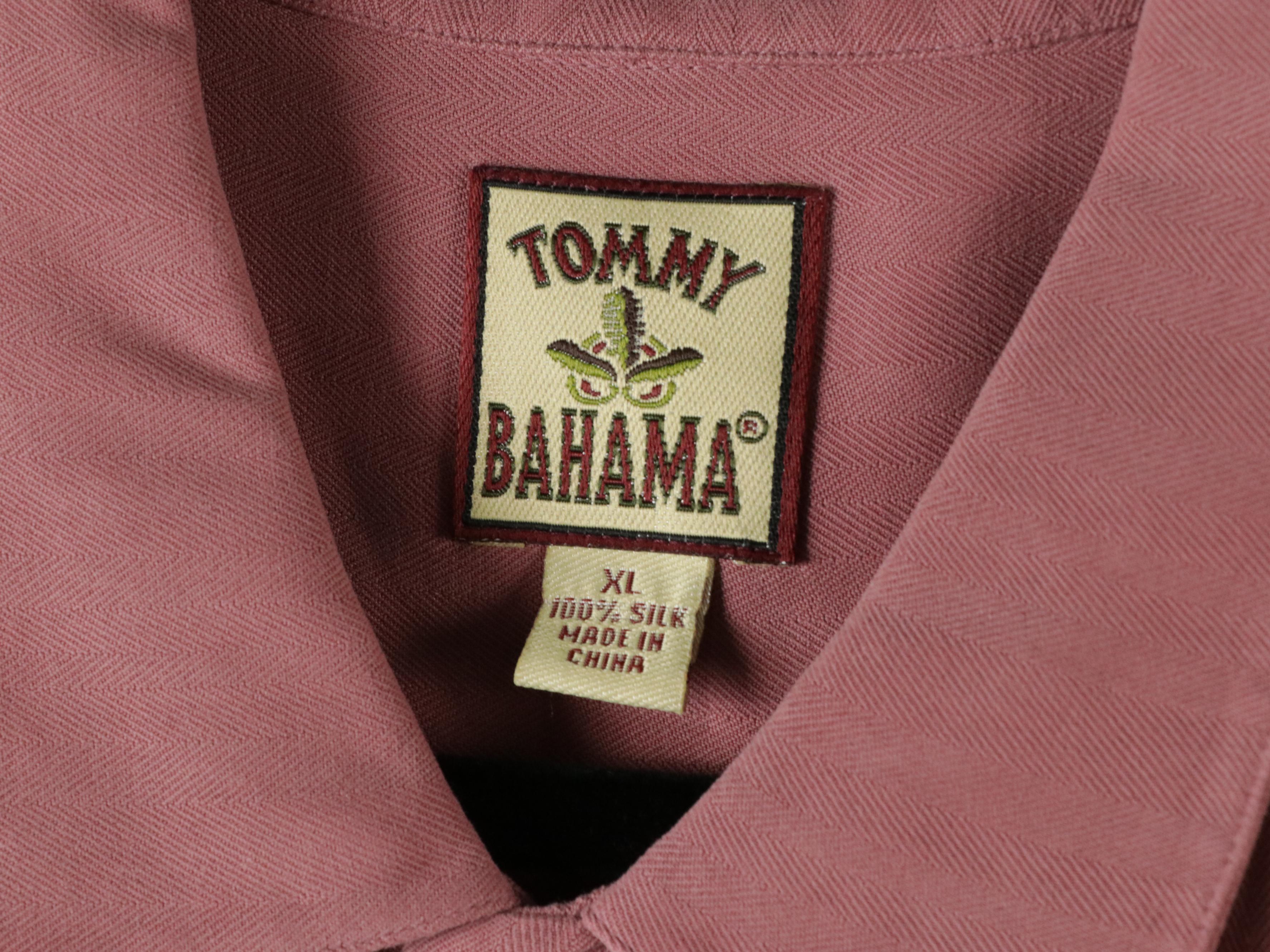 Men's Tommy Bahama Polo Shirt & Short Sleeve Button-Up Shirts in Linen and Silk