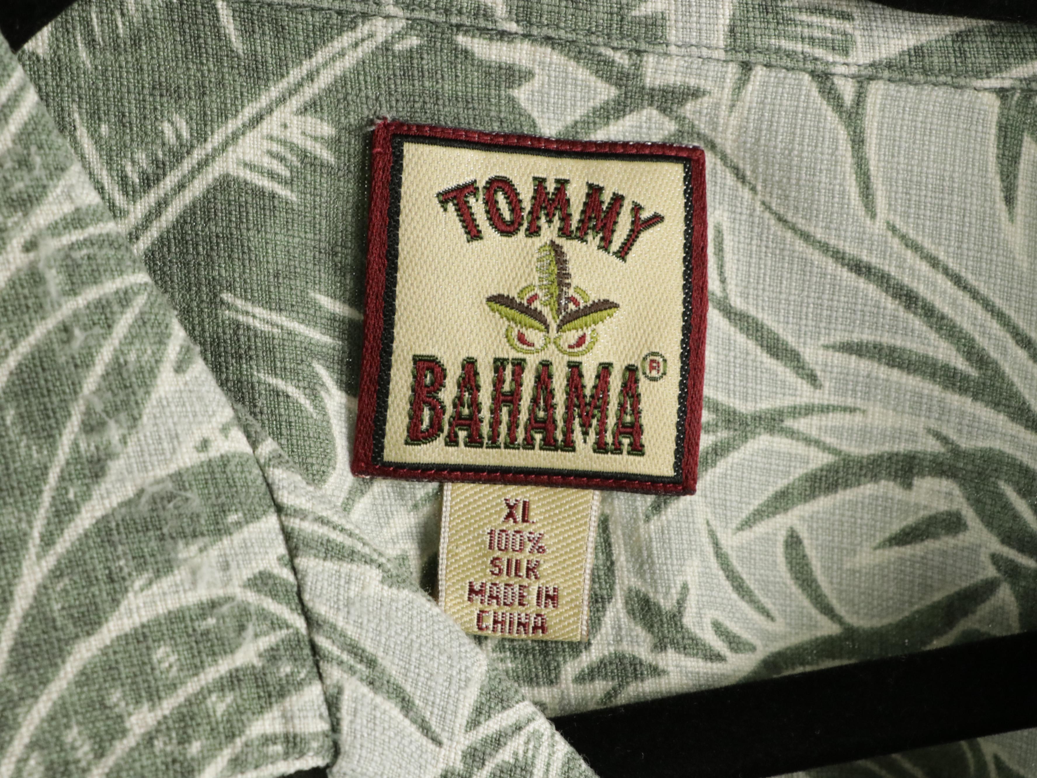 Men's Tommy Bahama Polo Shirt & Short Sleeve Button-Up Shirts in Linen and Silk
