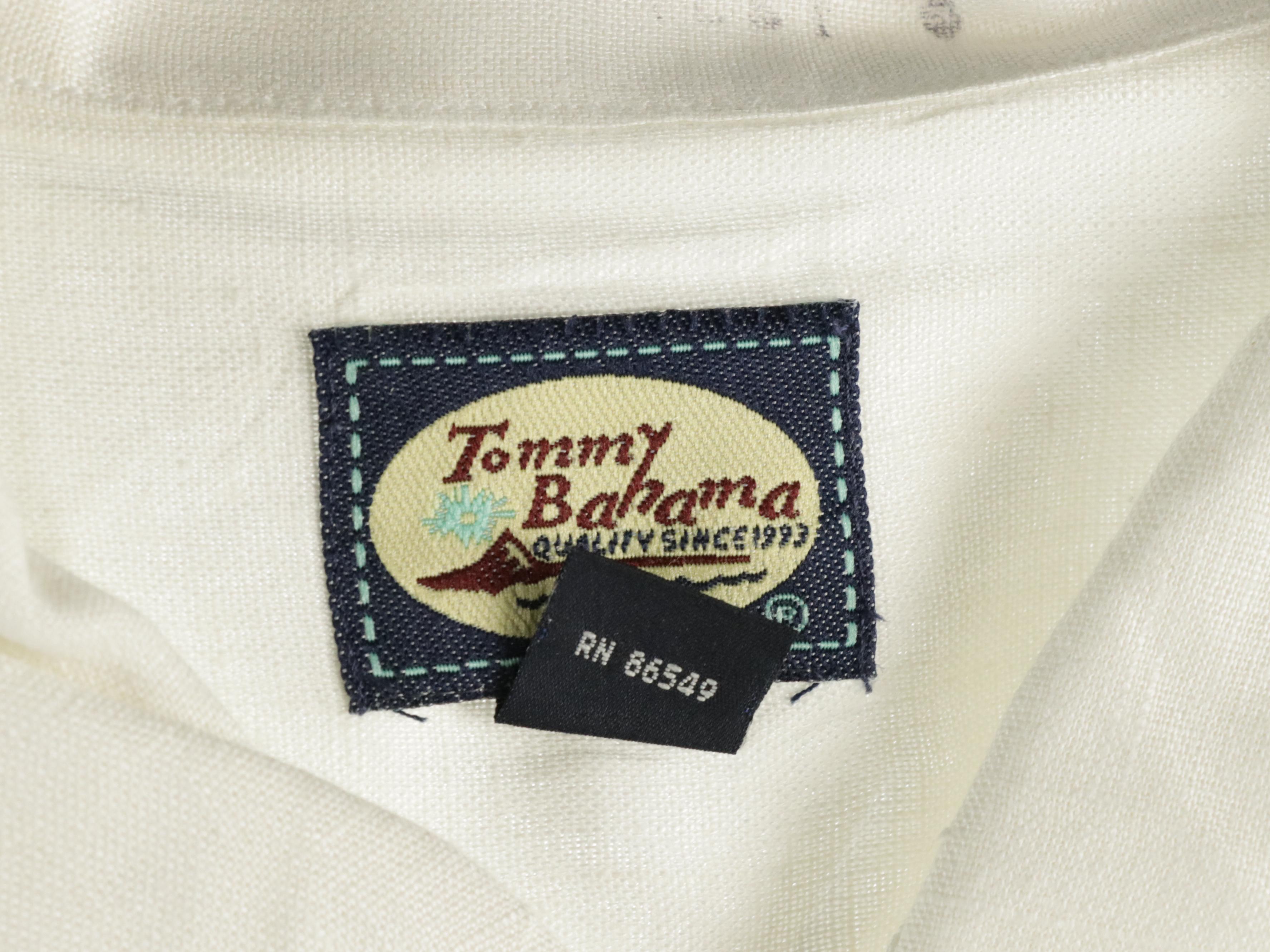Men's Tommy Bahama Polo Shirt & Short Sleeve Button-Up Shirts in Linen and Silk
