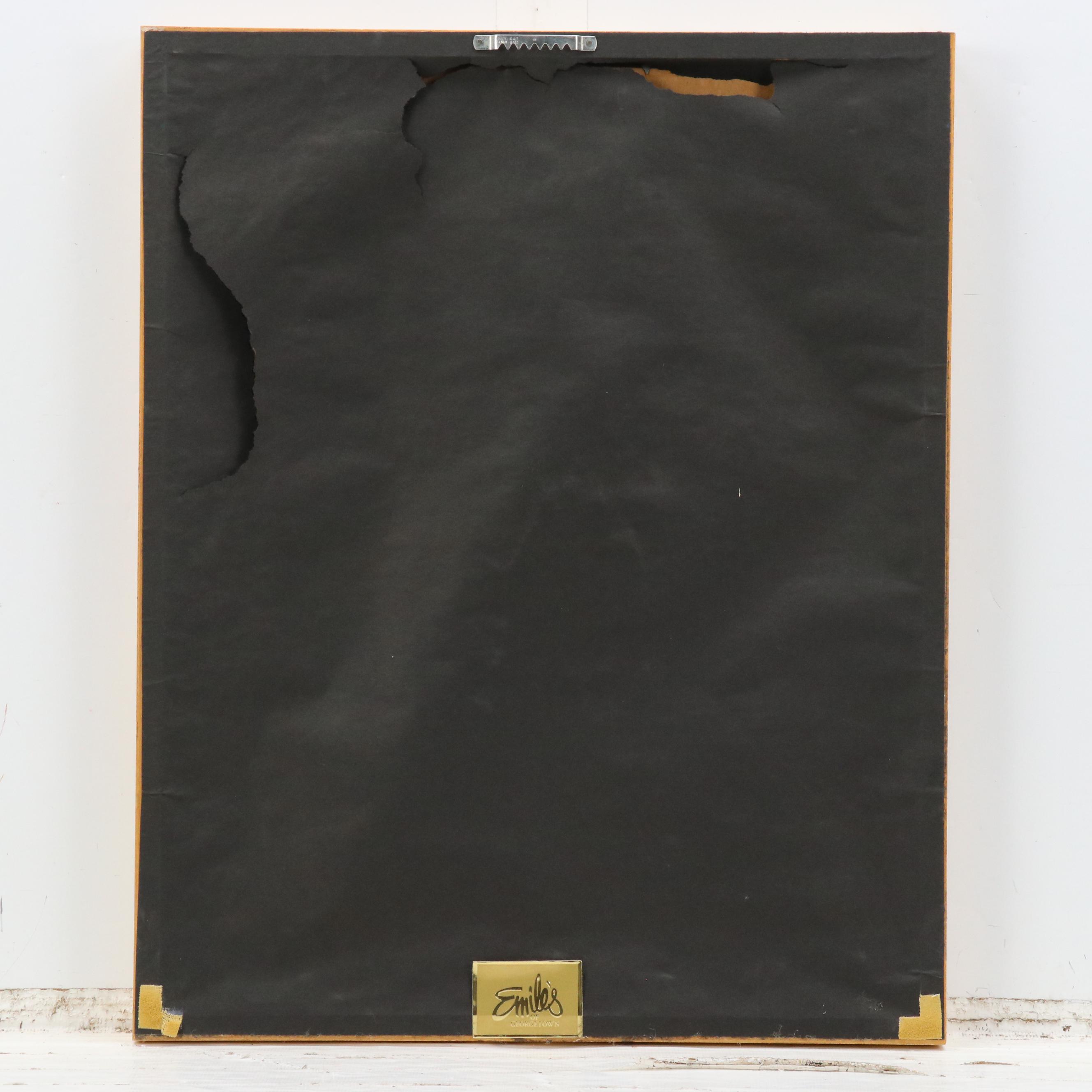 Nancy B. Bourne Watercolor of Ronald McDonald