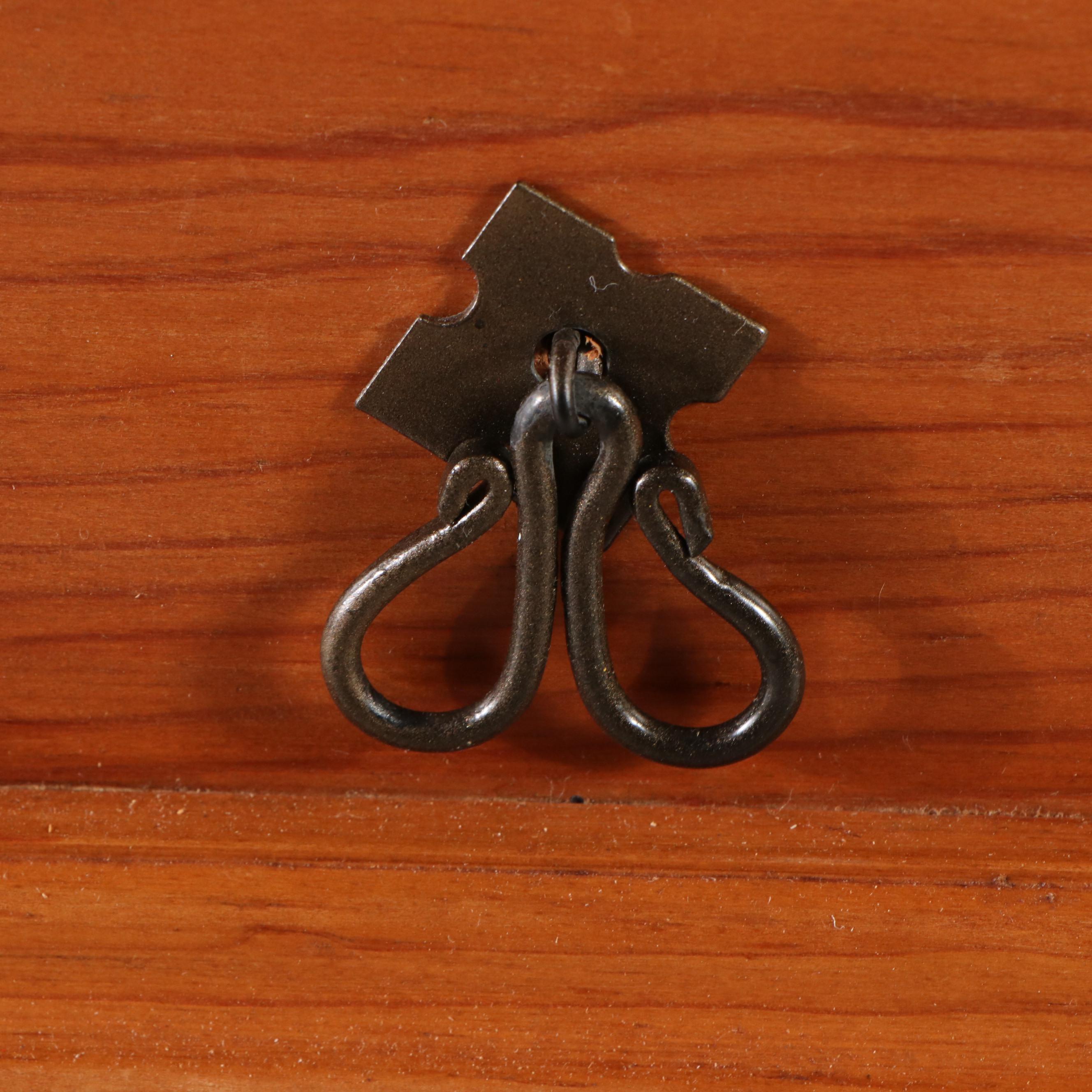 Wrought Iron Baker's Rack with Wood  Shelves