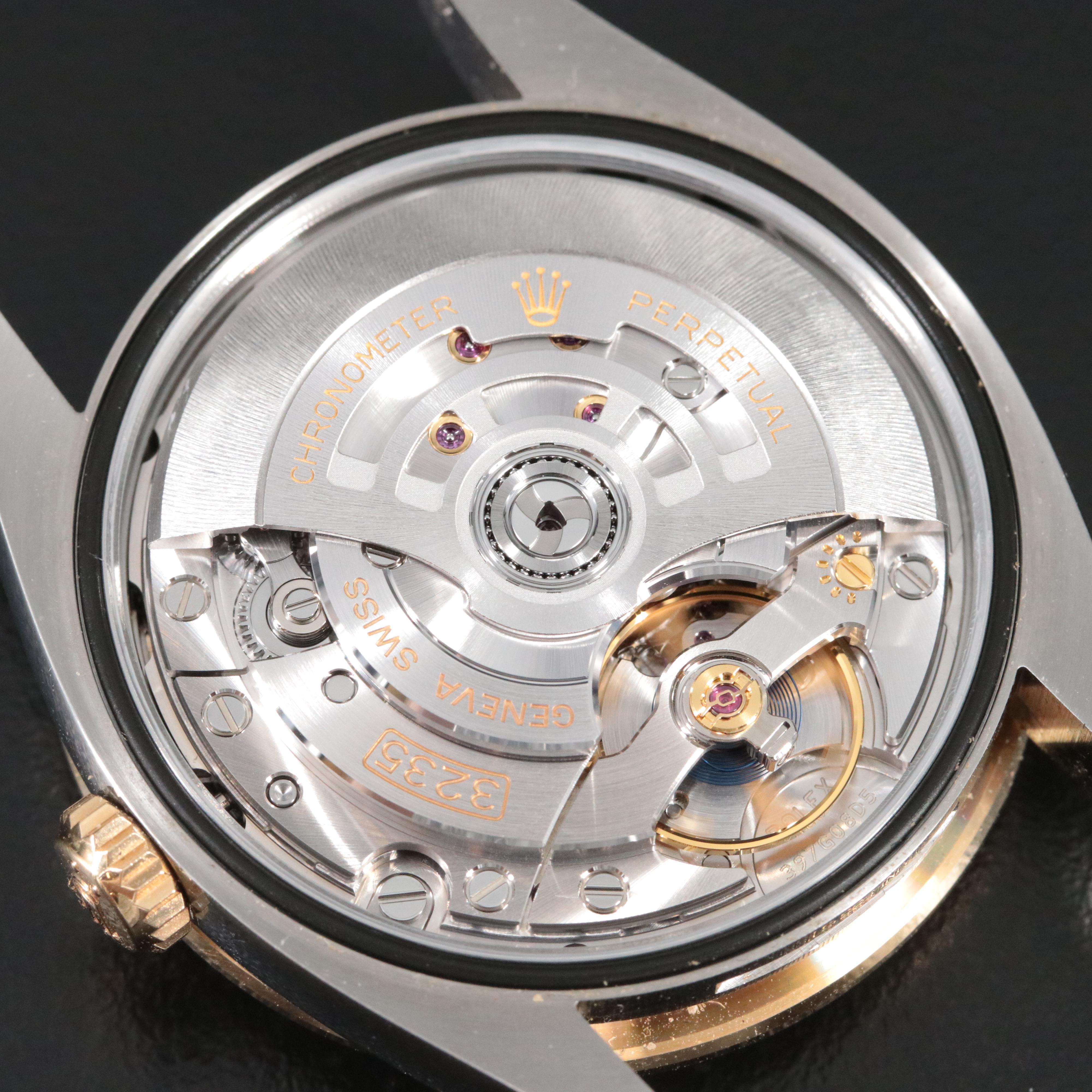 Rolex Datejust 36 Factory Diamonds Palm Motif Model 126283 Watch