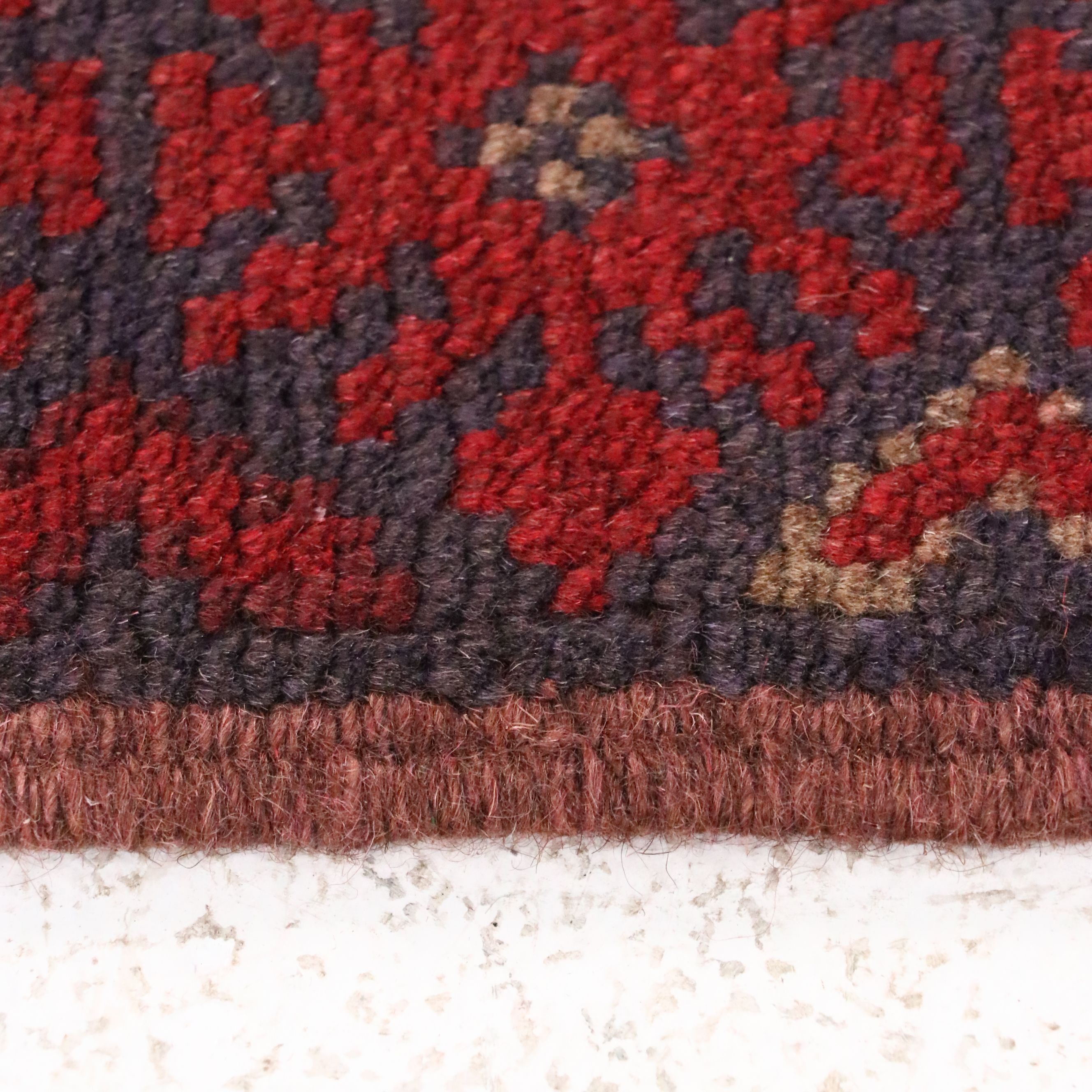 2'4 x 11'4 Handwoven Afghan Mashwani Carpet Runner