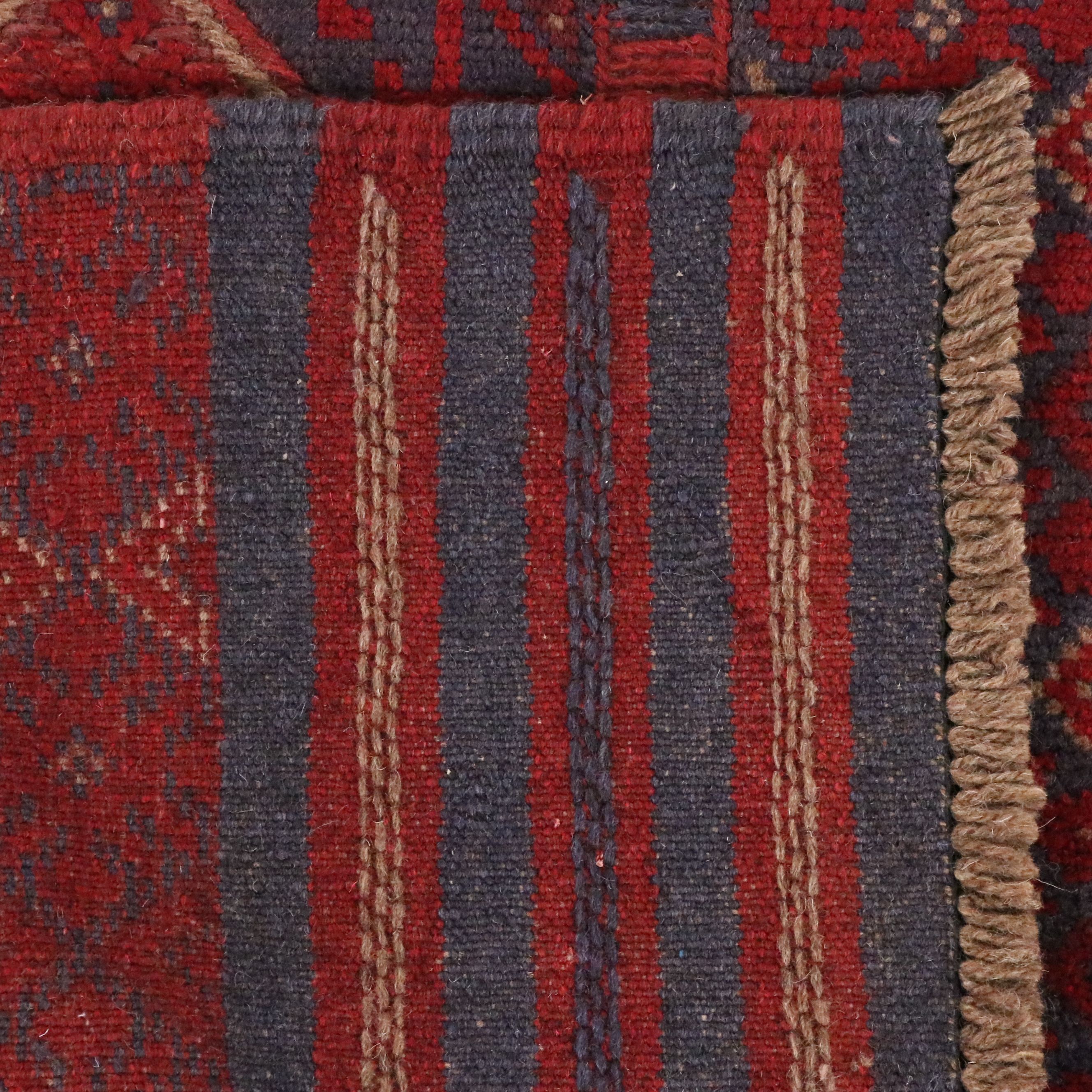2'4 x 11'4 Handwoven Afghan Mashwani Carpet Runner