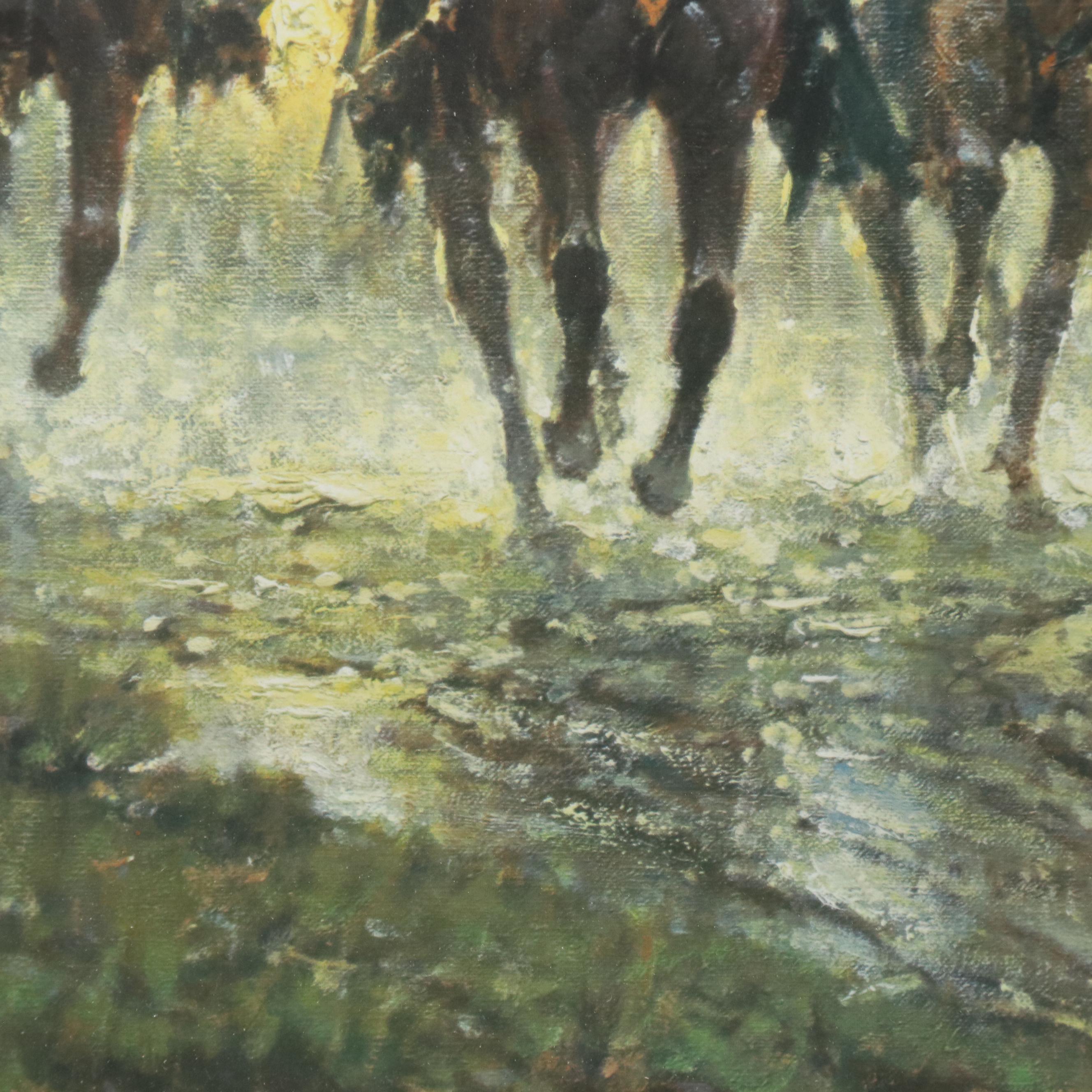 G. Harvey Civil War Offset Lithograph "The Gray Ghost of the Confederacy," 1992