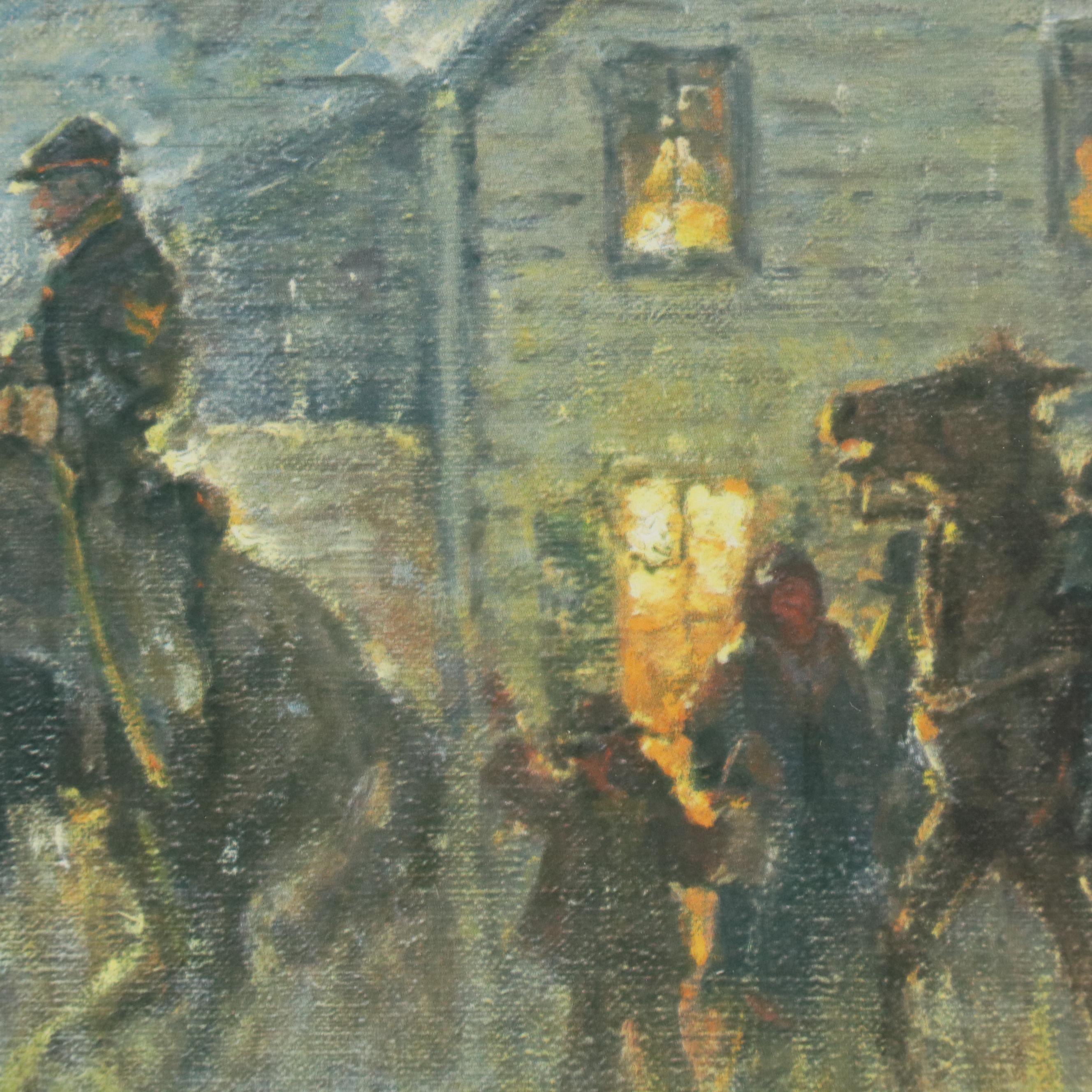 G. Harvey Civil War Offset Lithograph "The Gray Ghost of the Confederacy," 1992