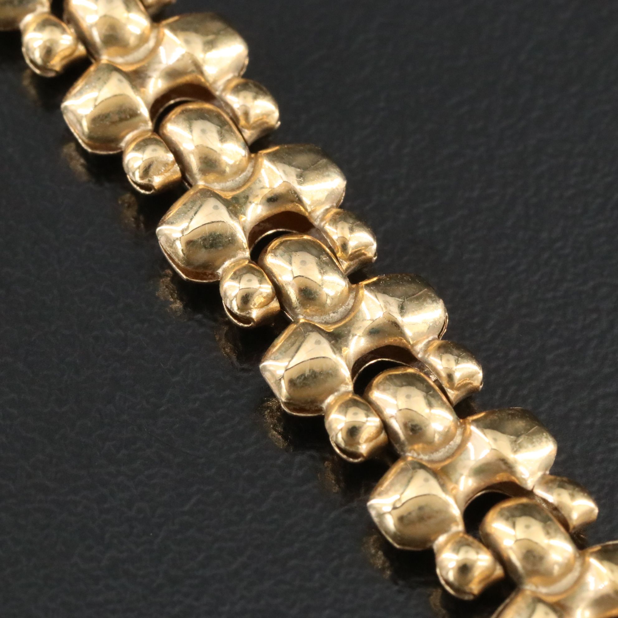 Milor 18K Fancy Link Bracelet