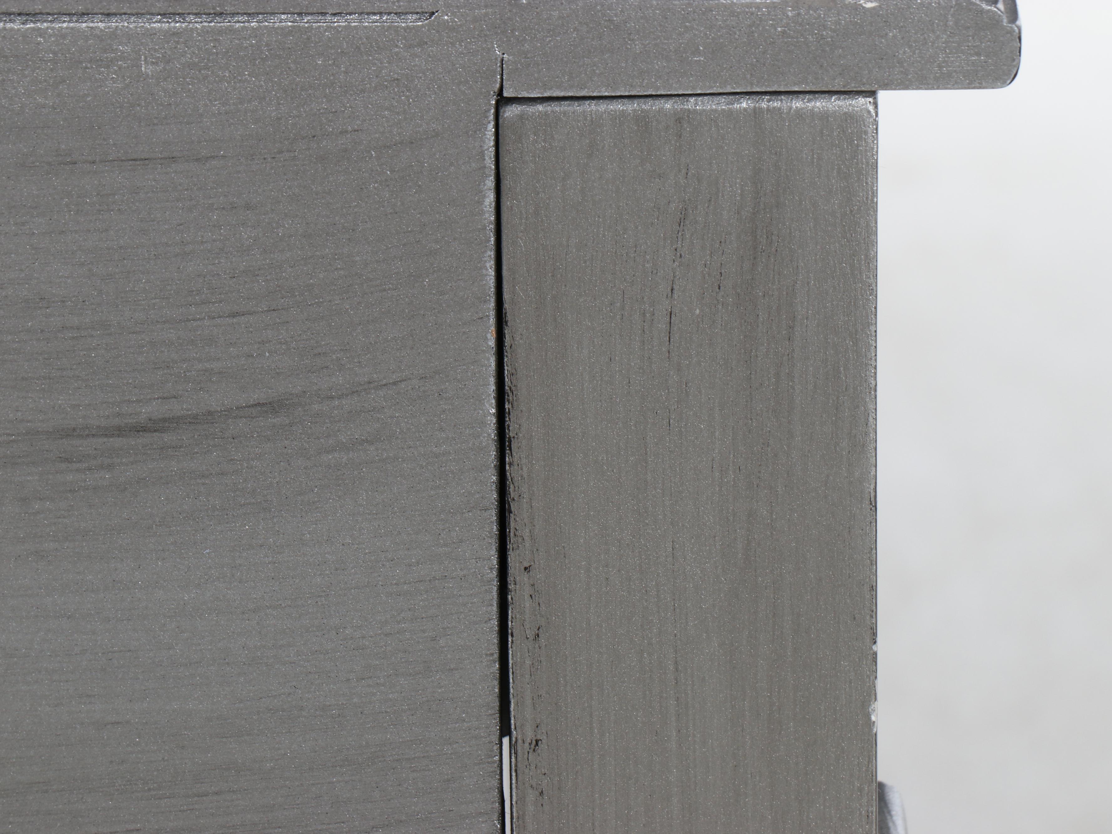 Pier 1 Mirrored Glass Single Drawer Nightstand