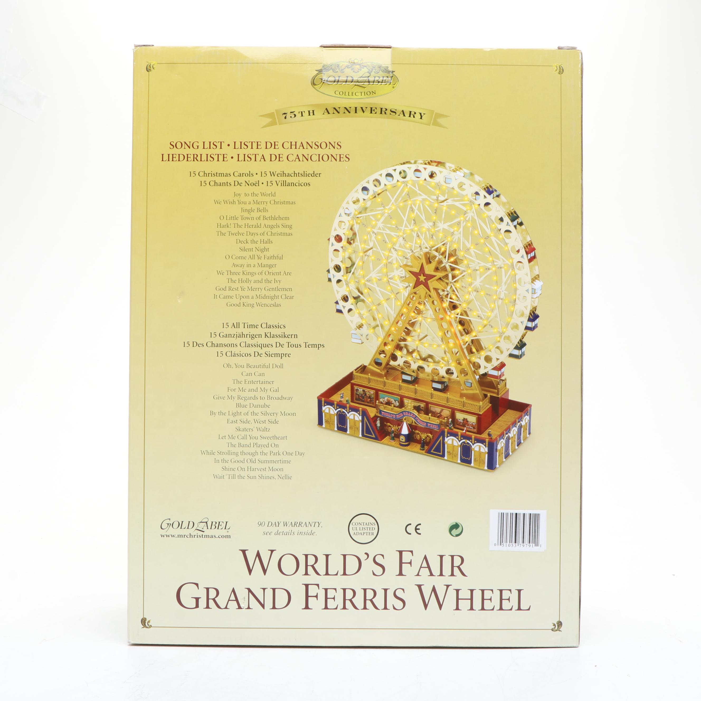 Gold Label "World's Fair Grand Ferris Wheel" Figure