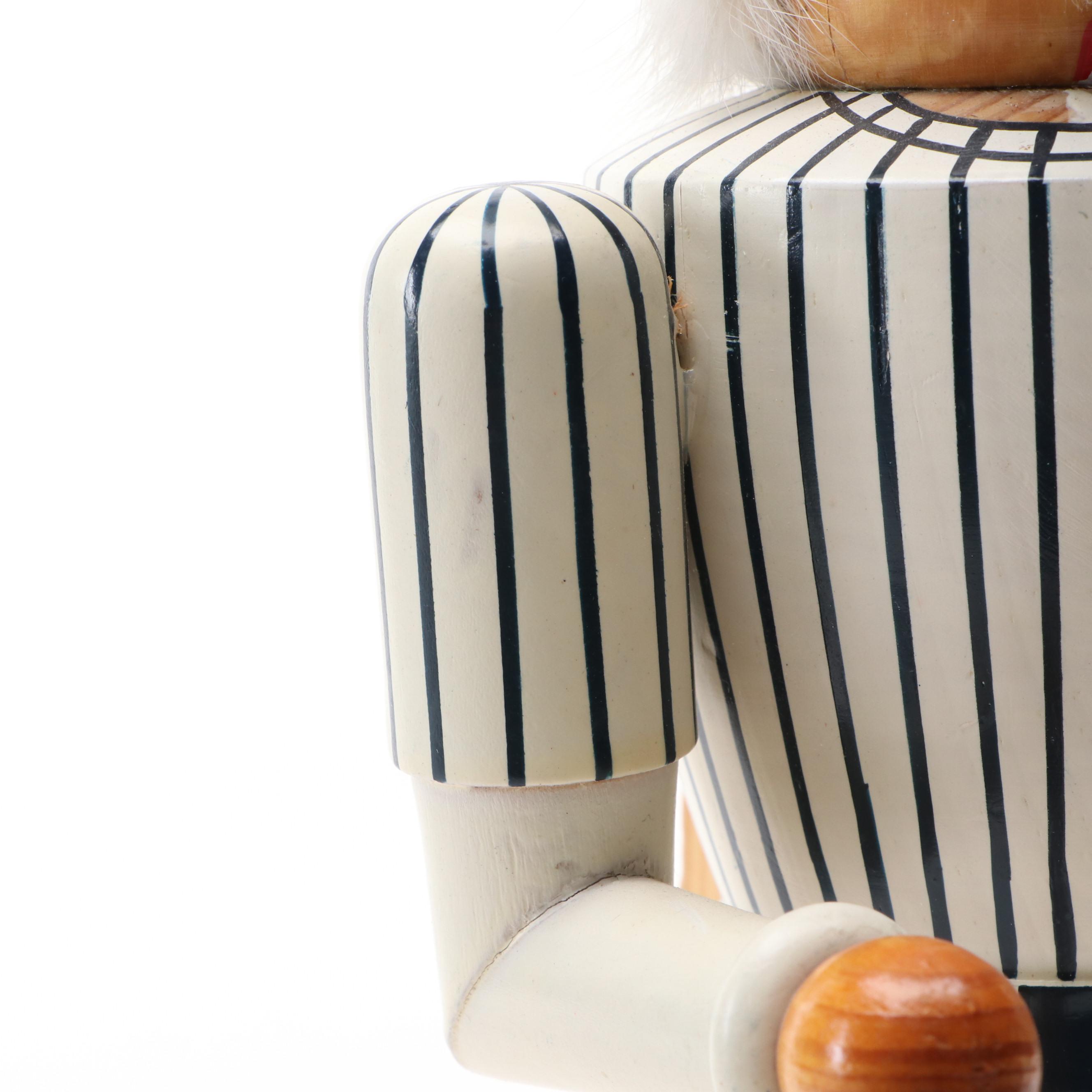 Kurt Adler Chicago Cubs Player Wood Nutcracker