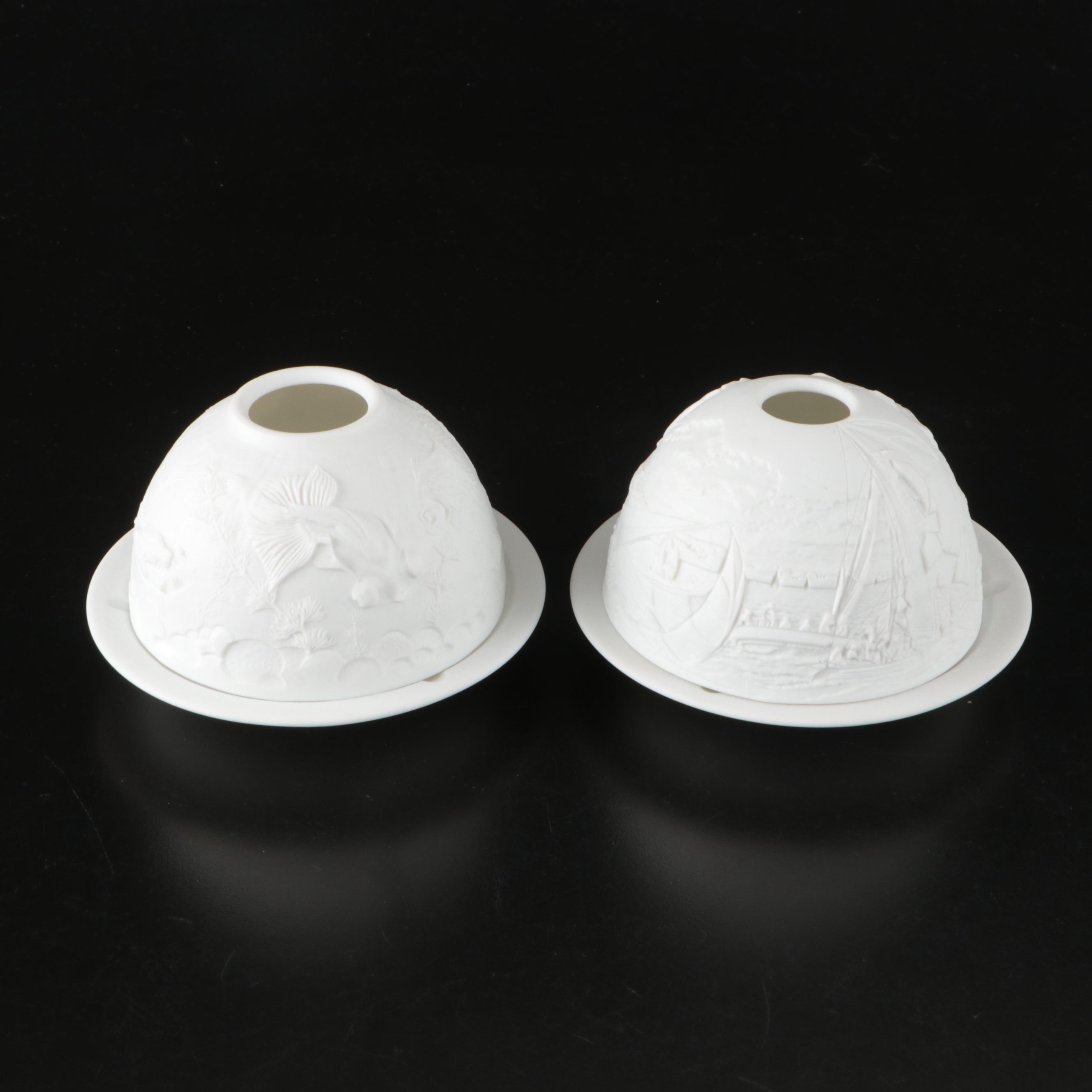 Limoges Bernardaud Votive Lights with Other Tableware and Decor