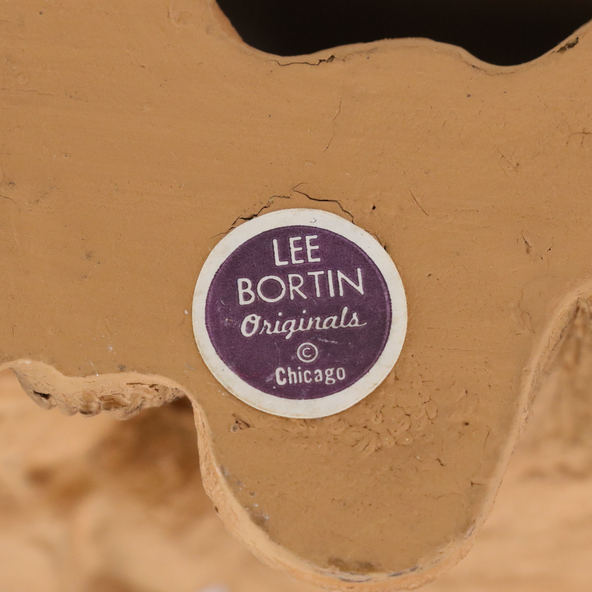 Lee Bortin and Fanny King Plaster Figurines of Children Playing Baseball