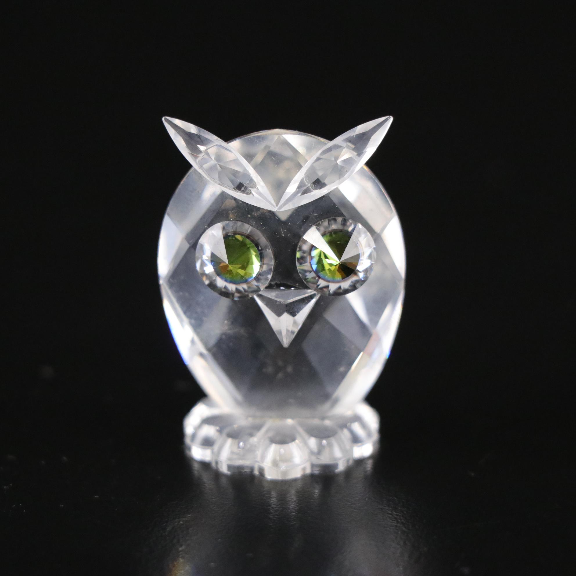 Swarovski Crystal Figurines and Tyrone Crystal US Air Force Paperweight