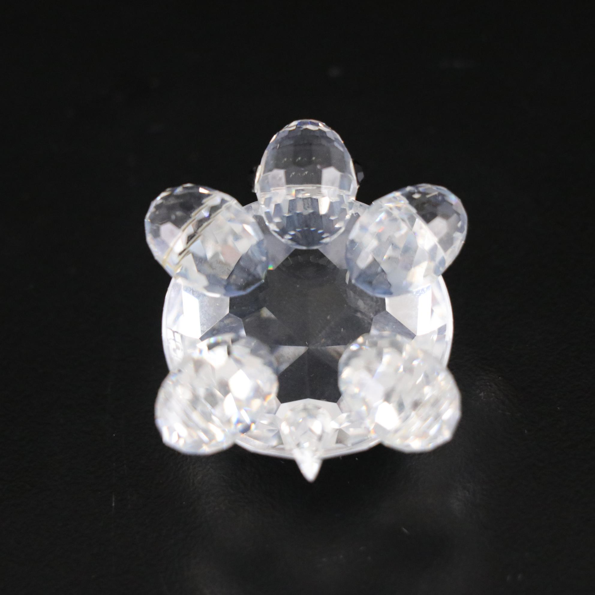 Swarovski Crystal Figurines and Tyrone Crystal US Air Force Paperweight