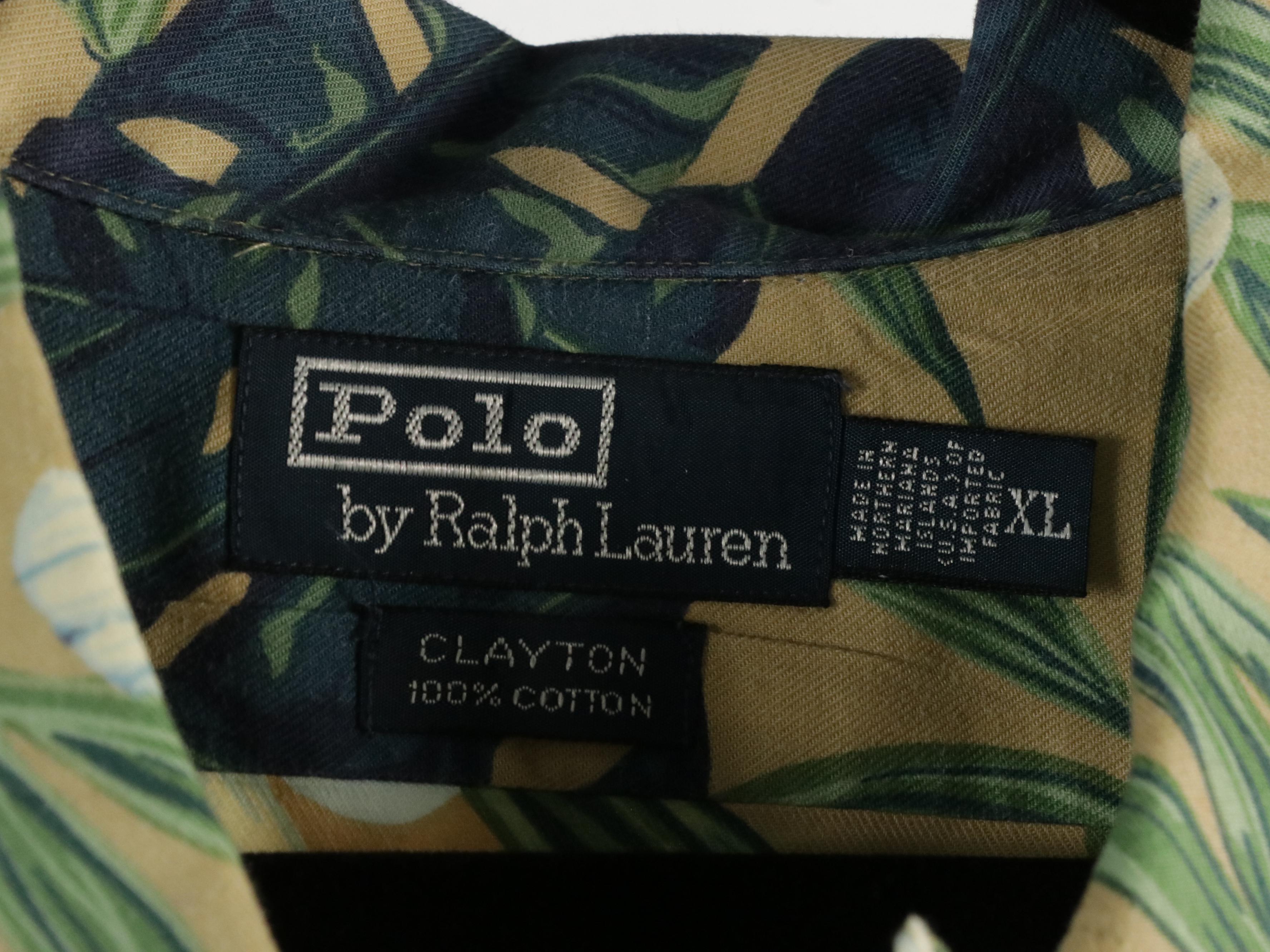 Men's Polo by Ralph Lauren, Tommy Hilfiger, & Land's End Short-Sleeve Button Ups