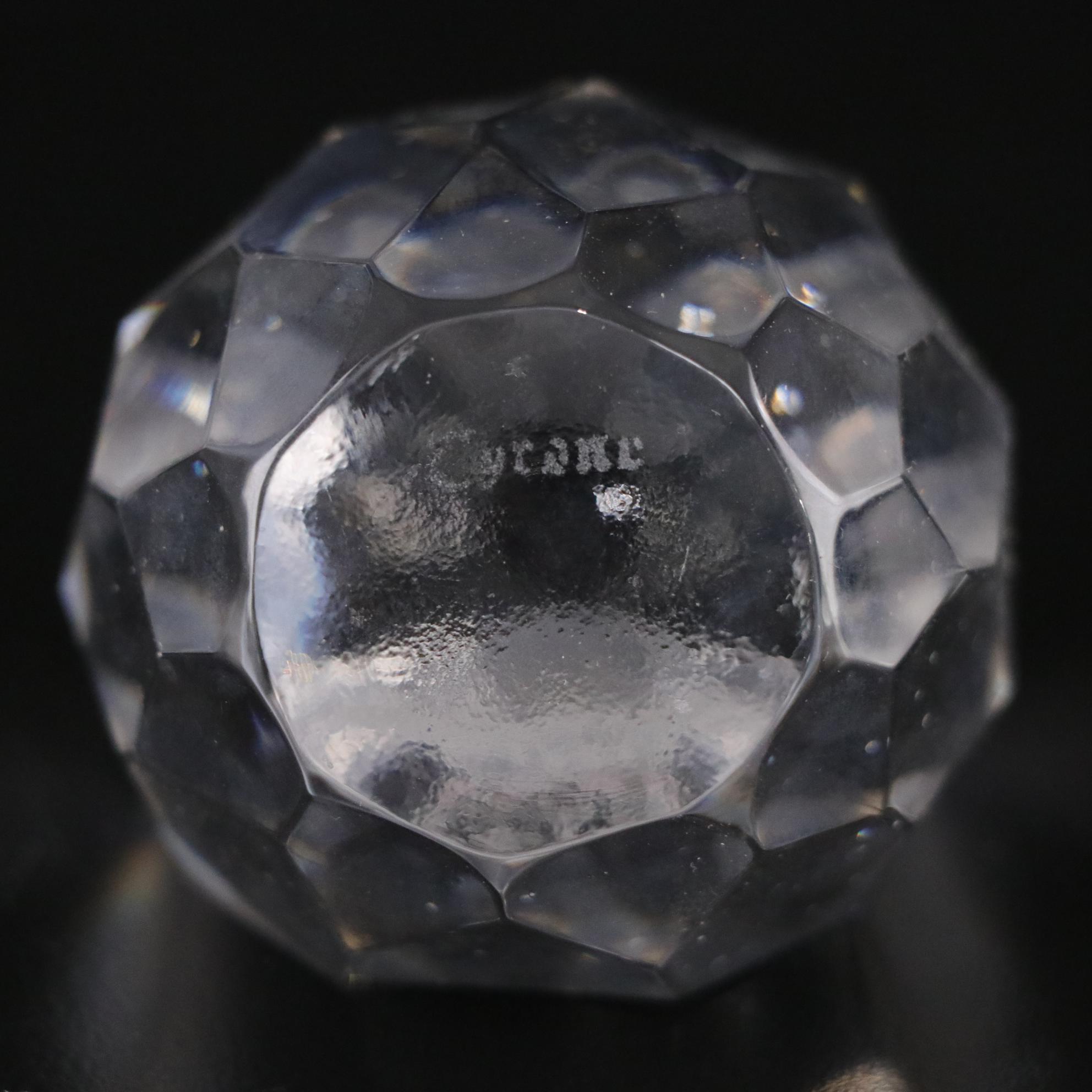 Swarovski Crystal Figurines and Tyrone Crystal US Air Force Paperweight