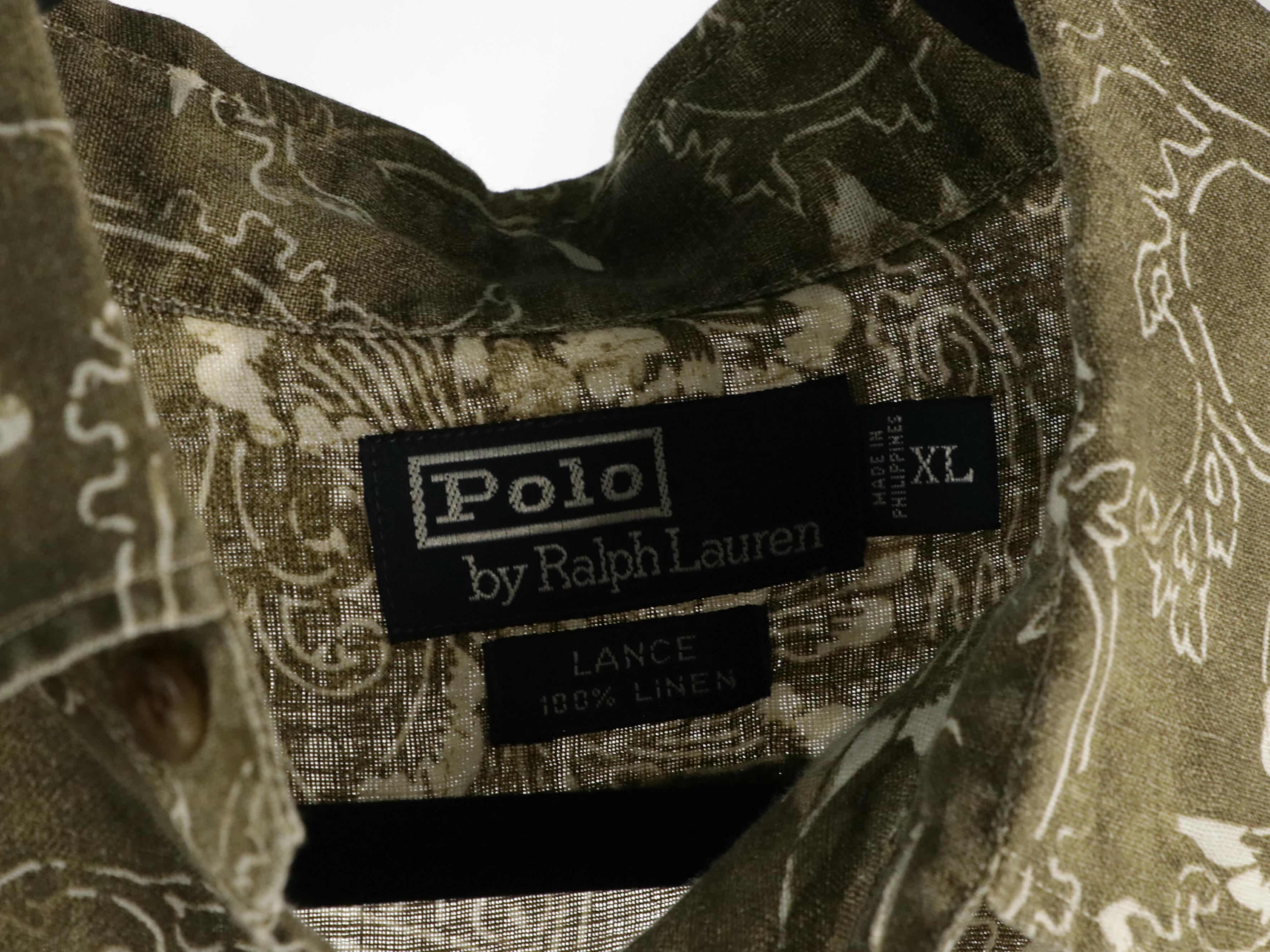 Men's Polo by Ralph Lauren, Tommy Hilfiger, & Land's End Short-Sleeve Button Ups