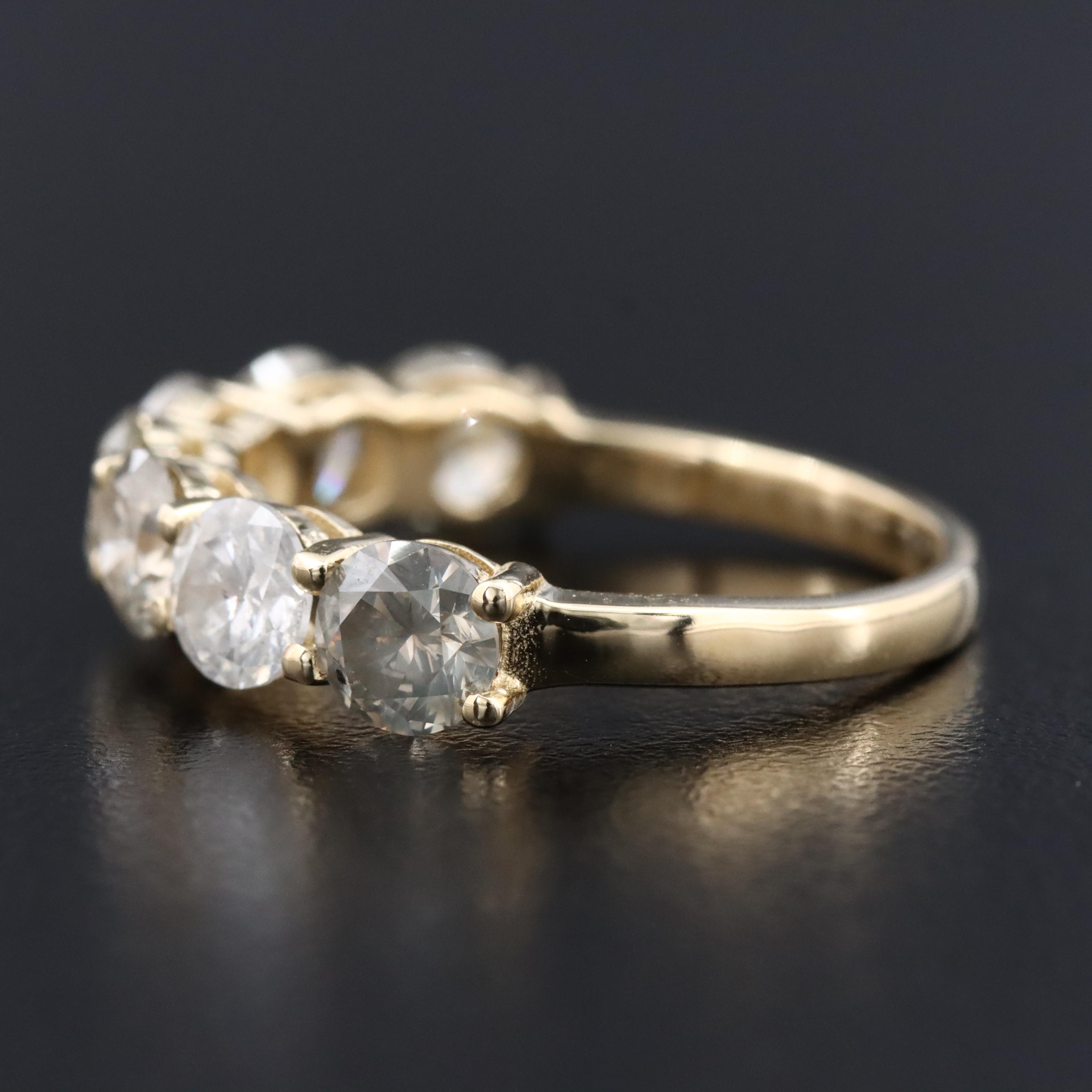 14K 3.00 CTW Diamond Ring with IGI Report