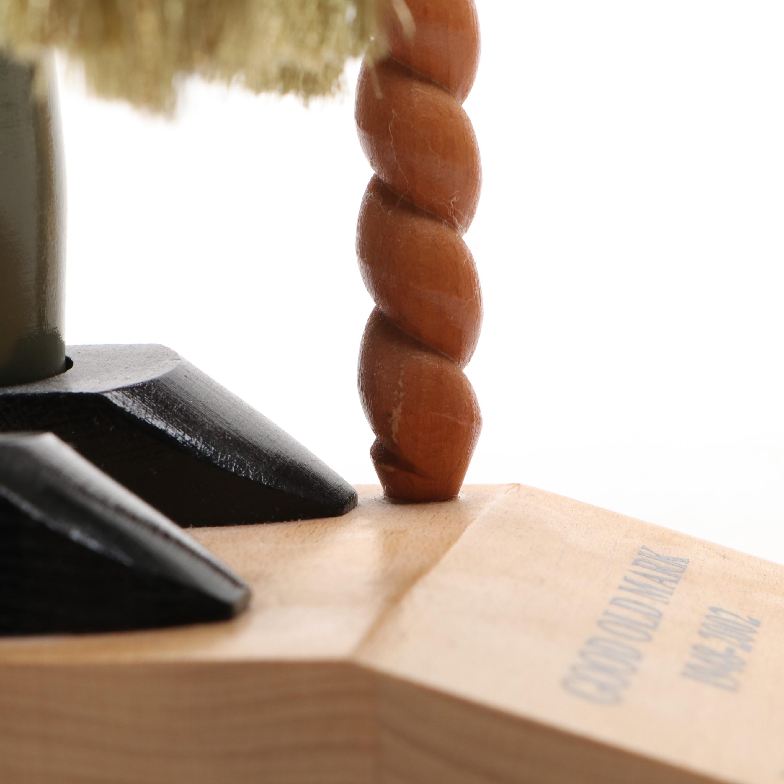 Steinbach "Good Old Mark" Last German Coin and Brewmaster Wood Nutcrackers