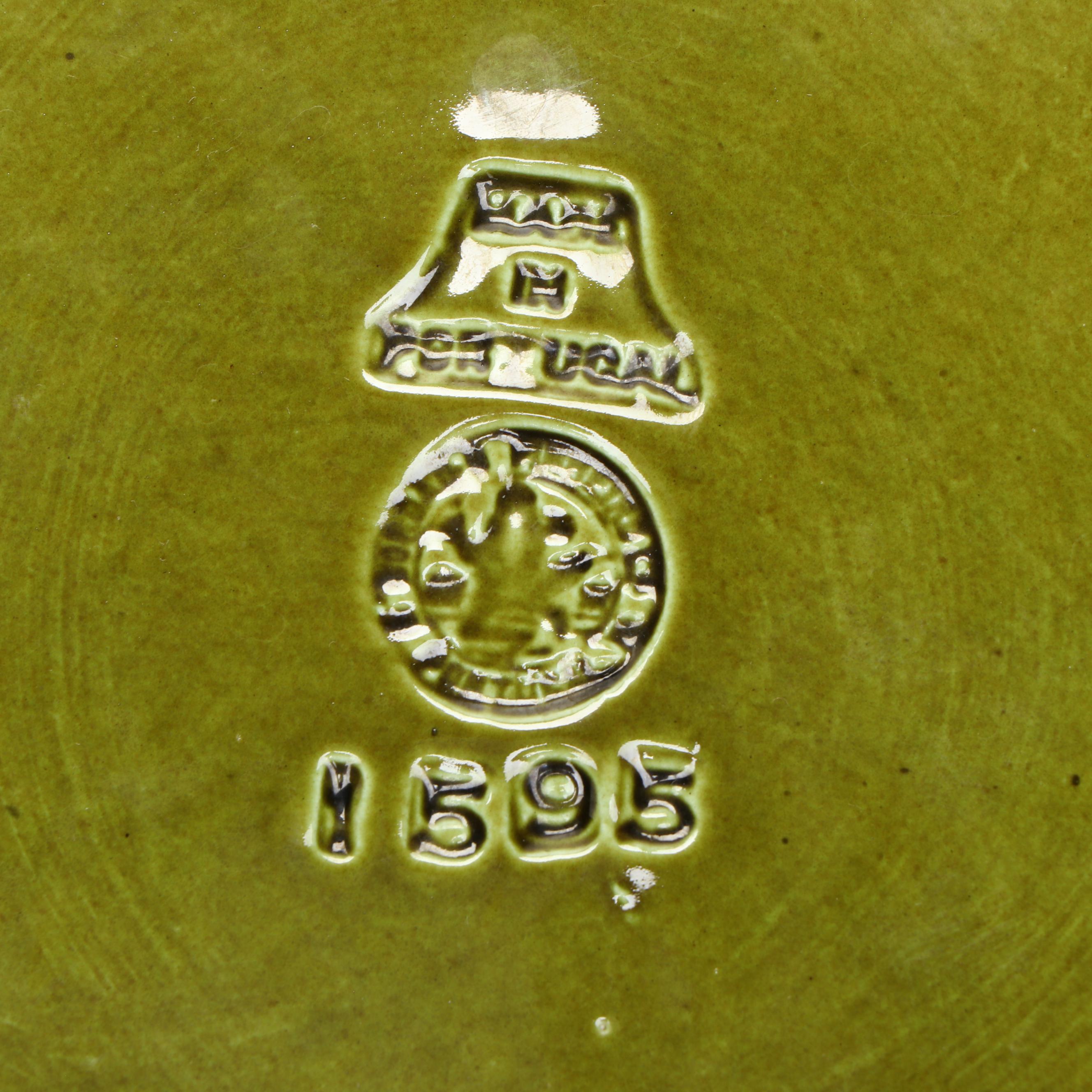 Bordello Pinheiro Large Cabbage Bowl with Majolica Asparagus and Serving Dishes