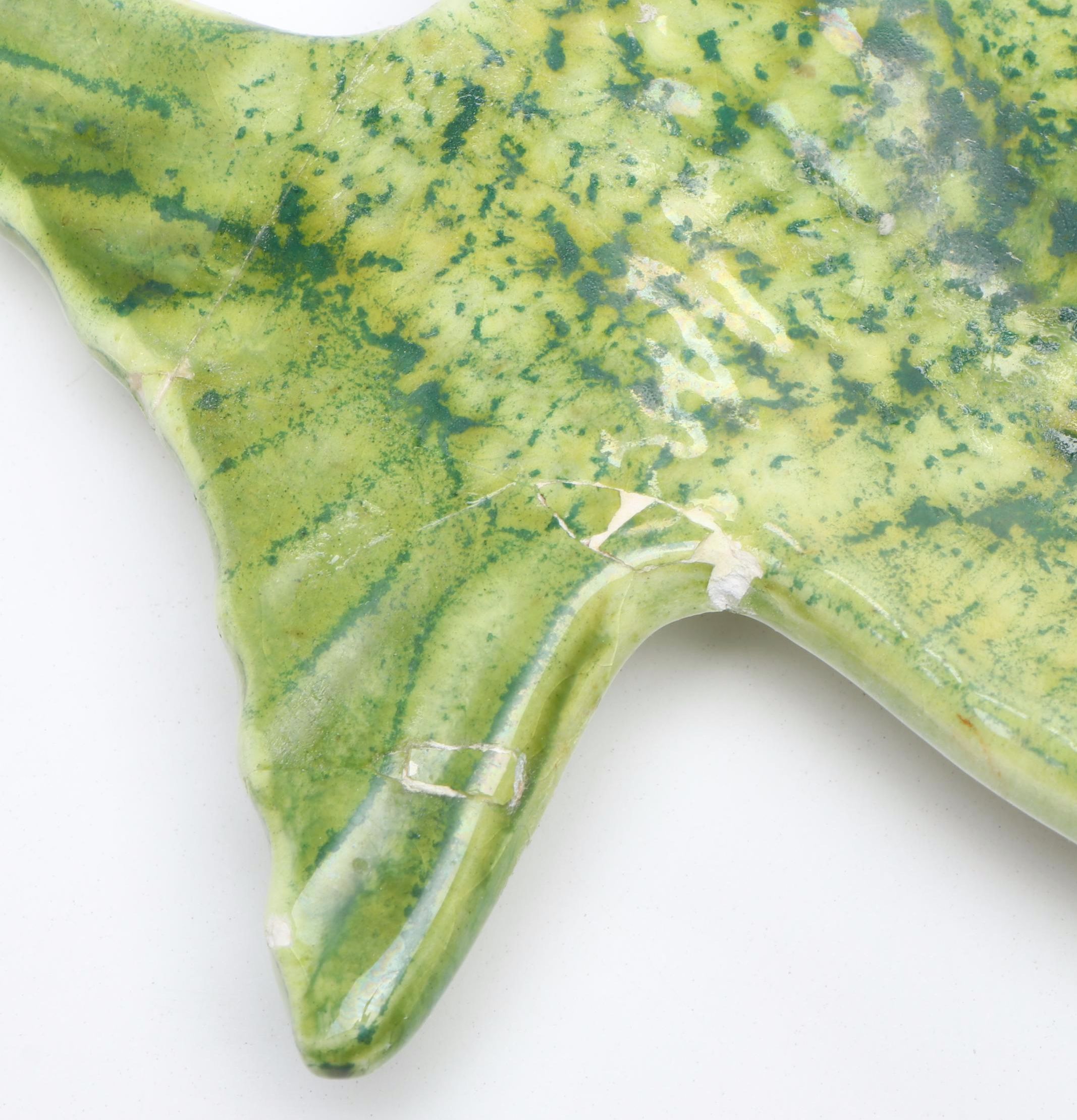 Bordello Pinheiro Large Cabbage Bowl with Majolica Asparagus and Serving Dishes