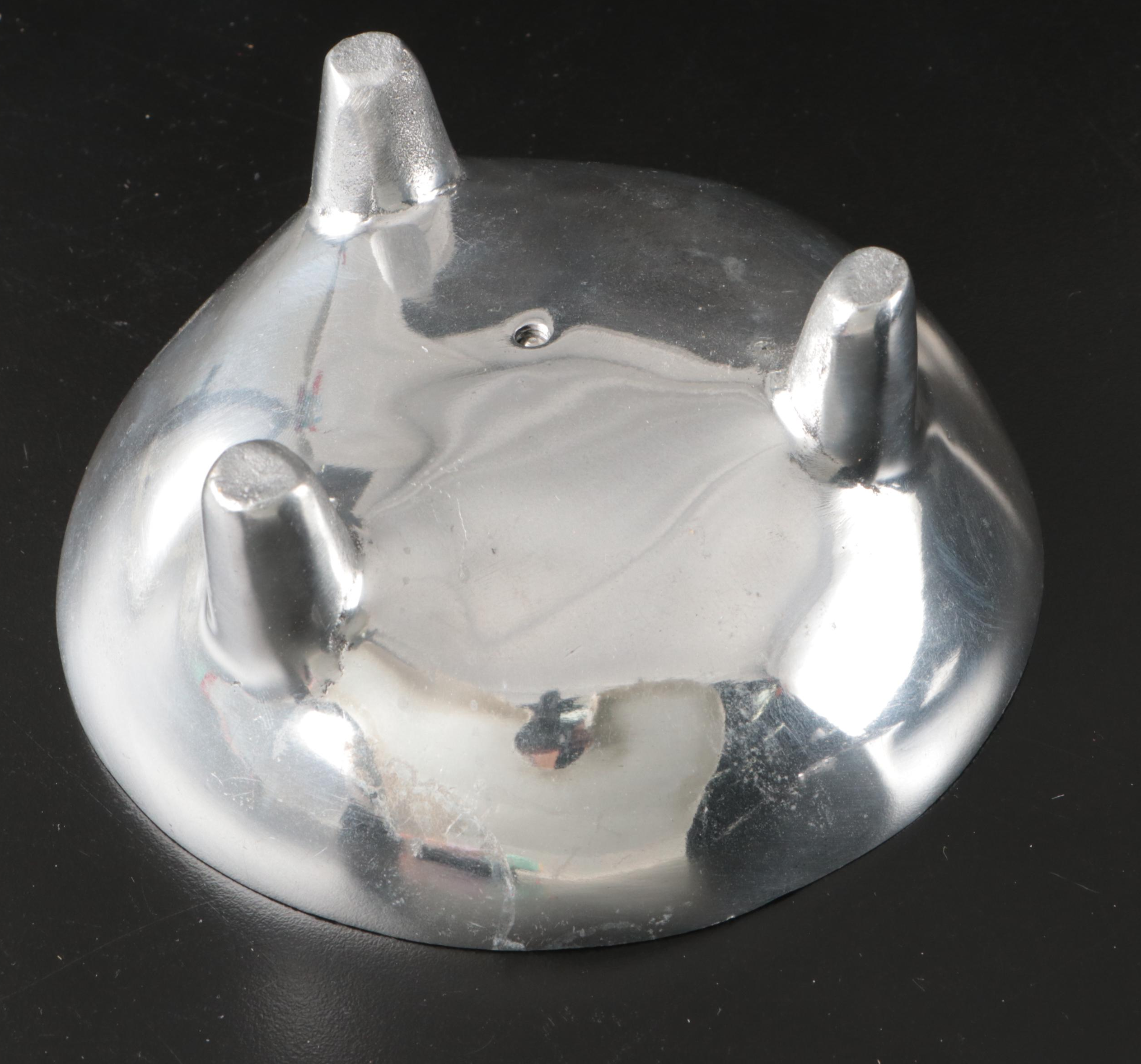 Artale Italian Handled Pewter Serving Dish and More Metal Serveware