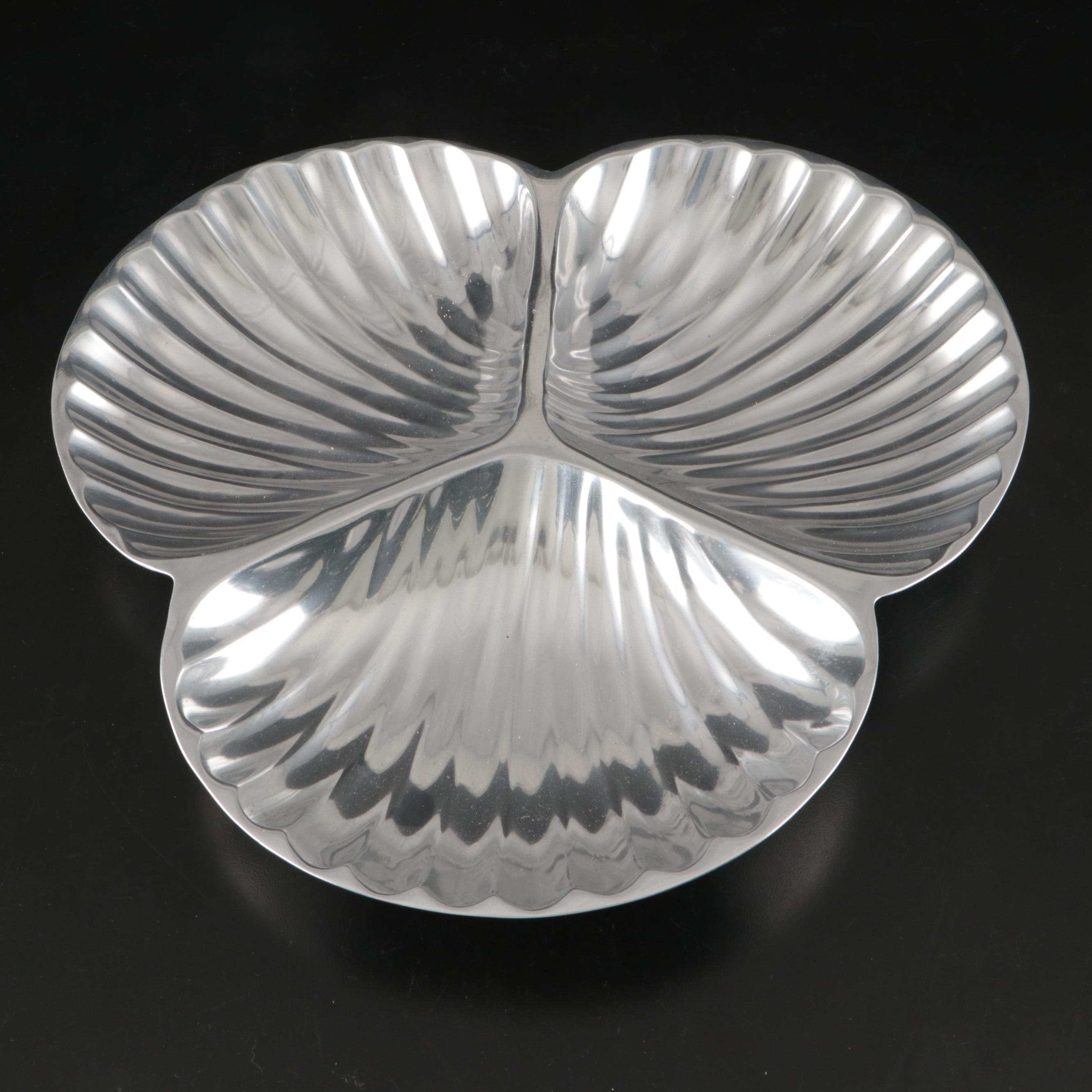 Artale Italian Handled Pewter Serving Dish and More Metal Serveware