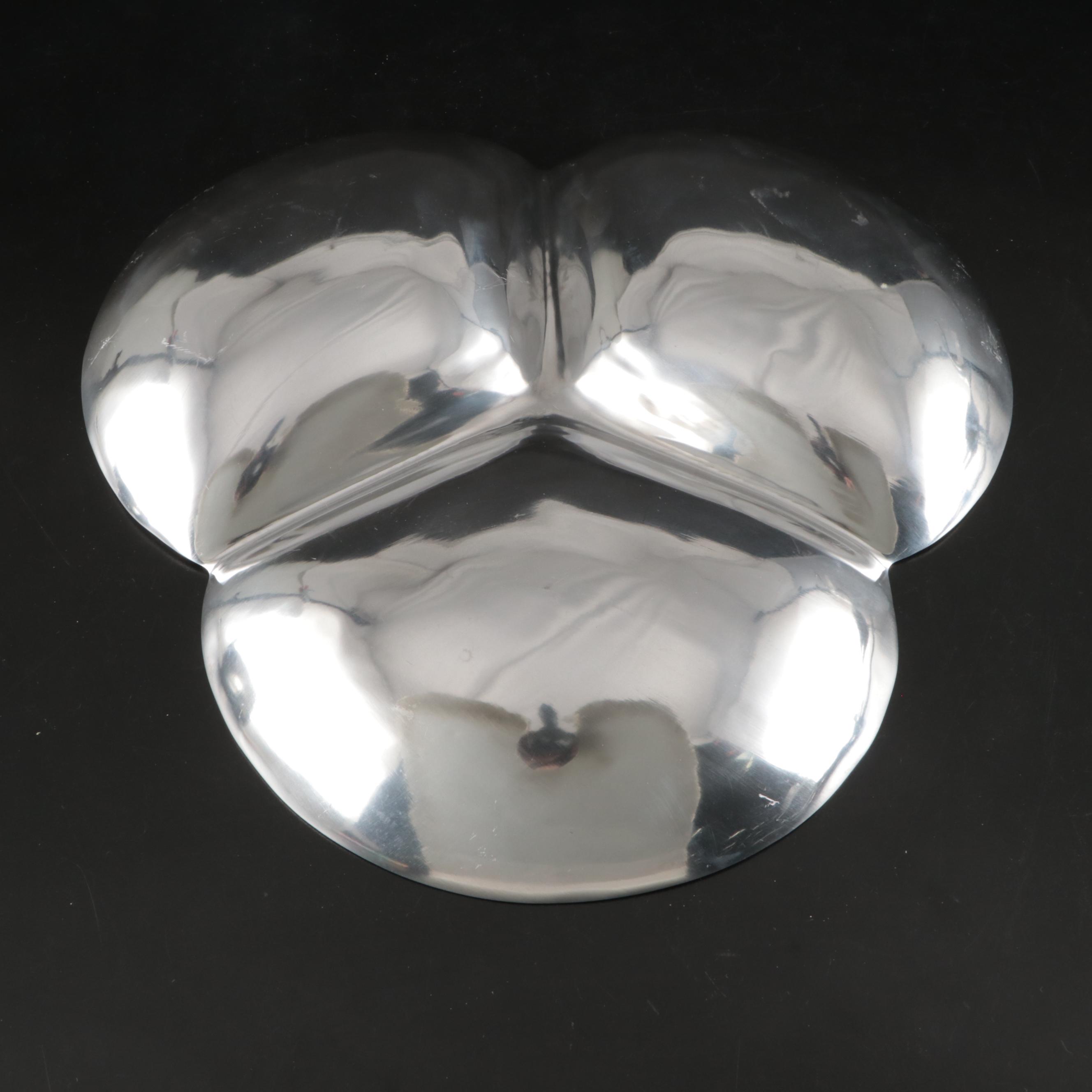 Artale Italian Handled Pewter Serving Dish and More Metal Serveware