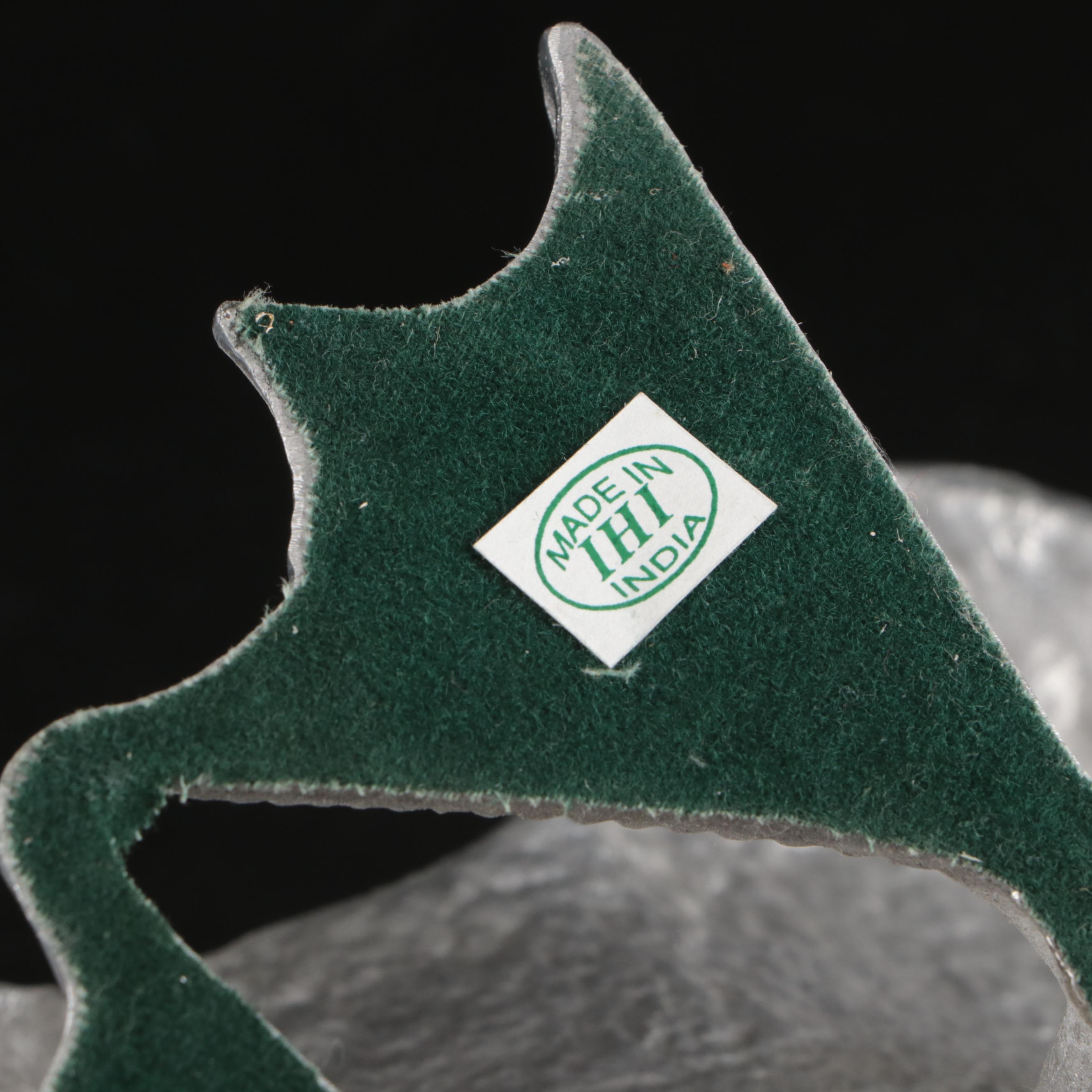 Artale Italian Handled Pewter Serving Dish and More Metal Serveware