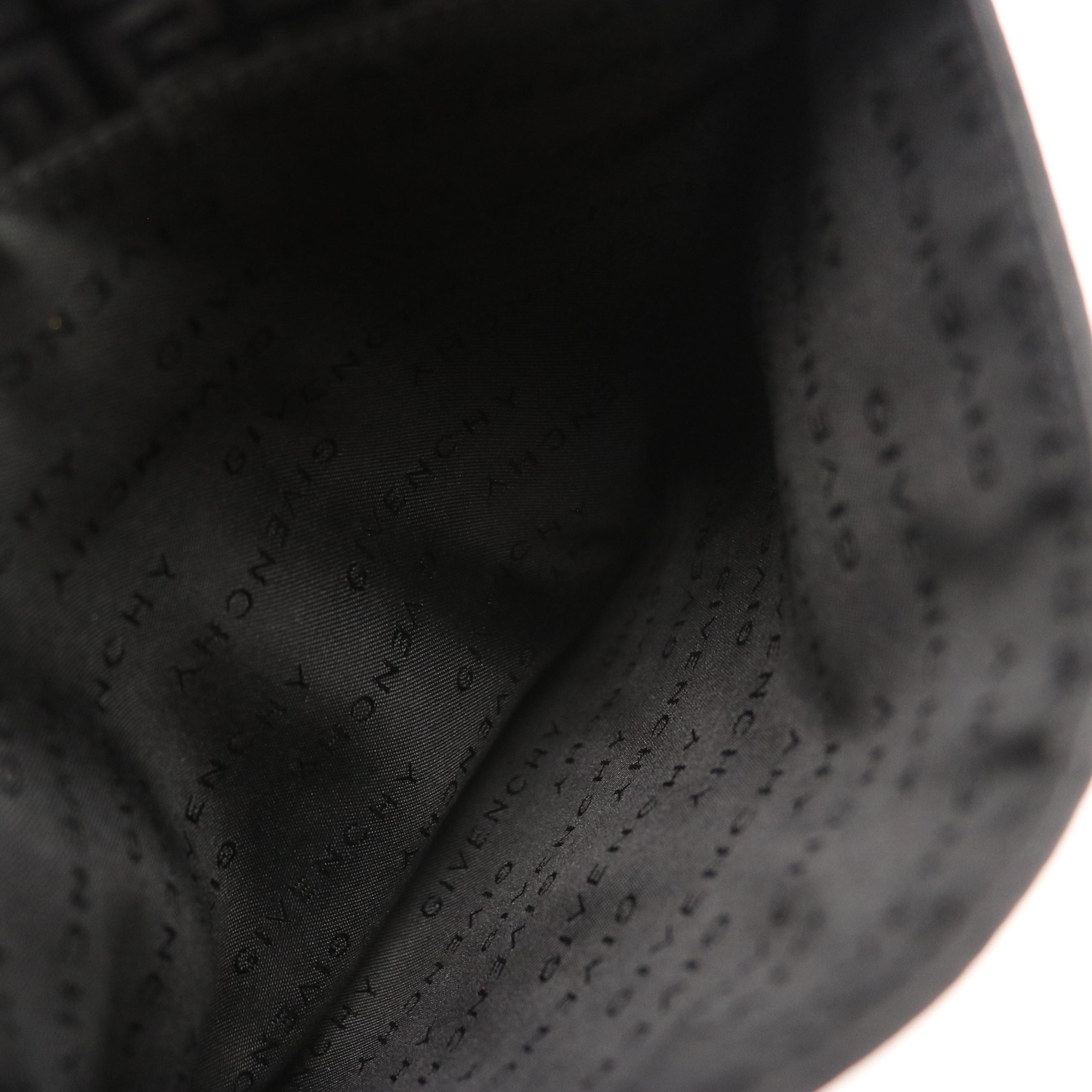 Givenchy Crossbody Bag in Black G Logo Jacquard Canvas and Leather Trim