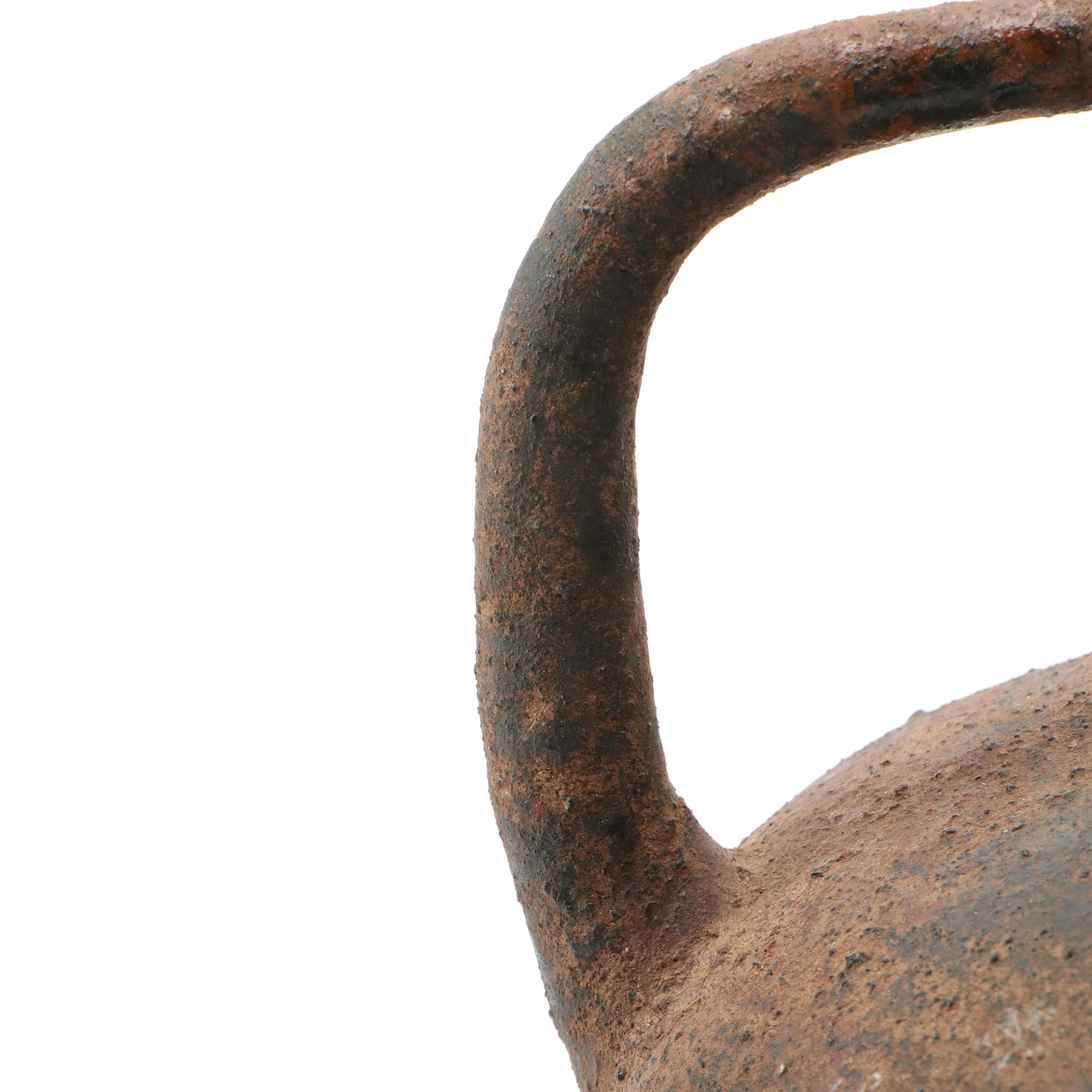 Greco Roman Style Earthenware Wine Jug and Vessel