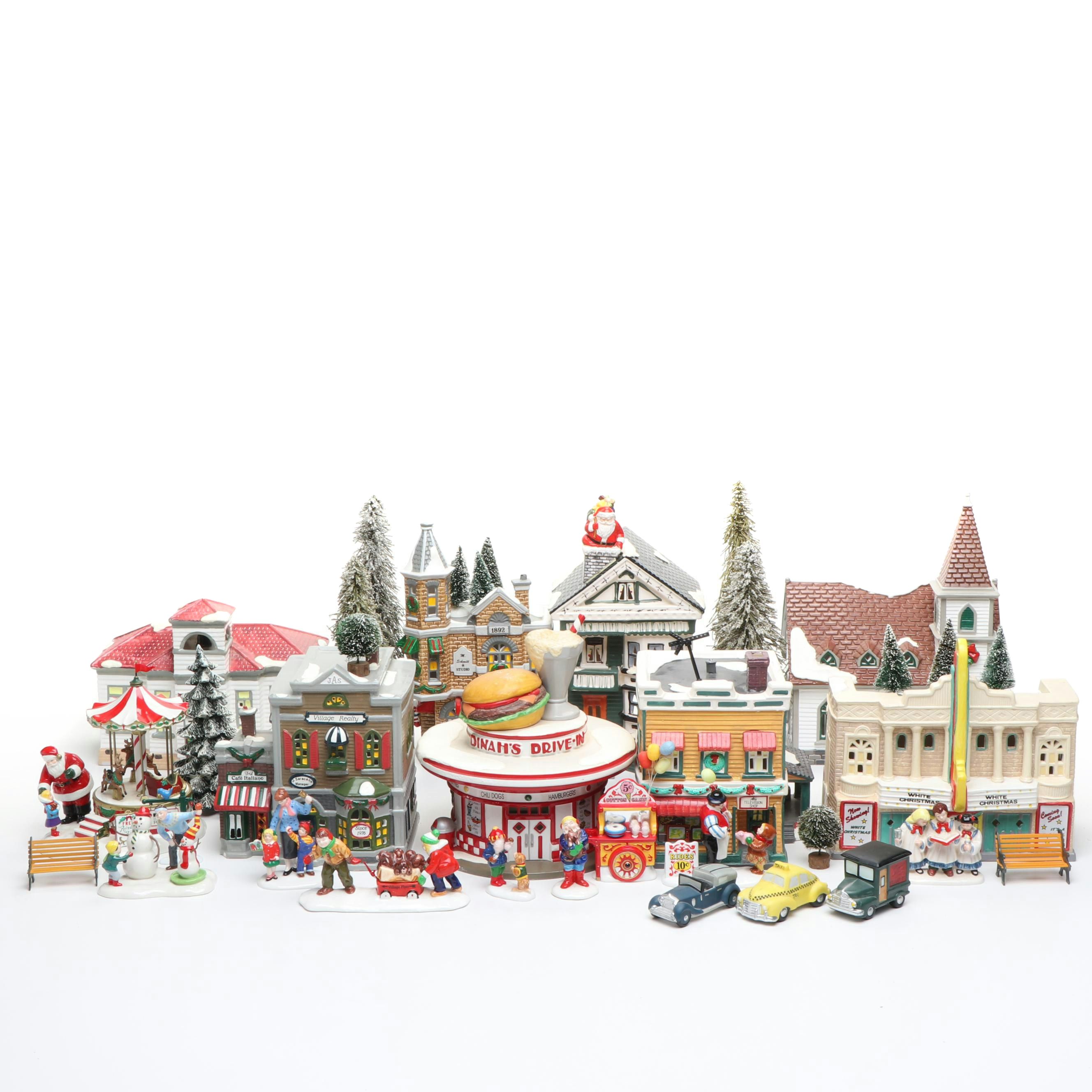 Dept. 56 Snow Village Shops and Christmas Figurines