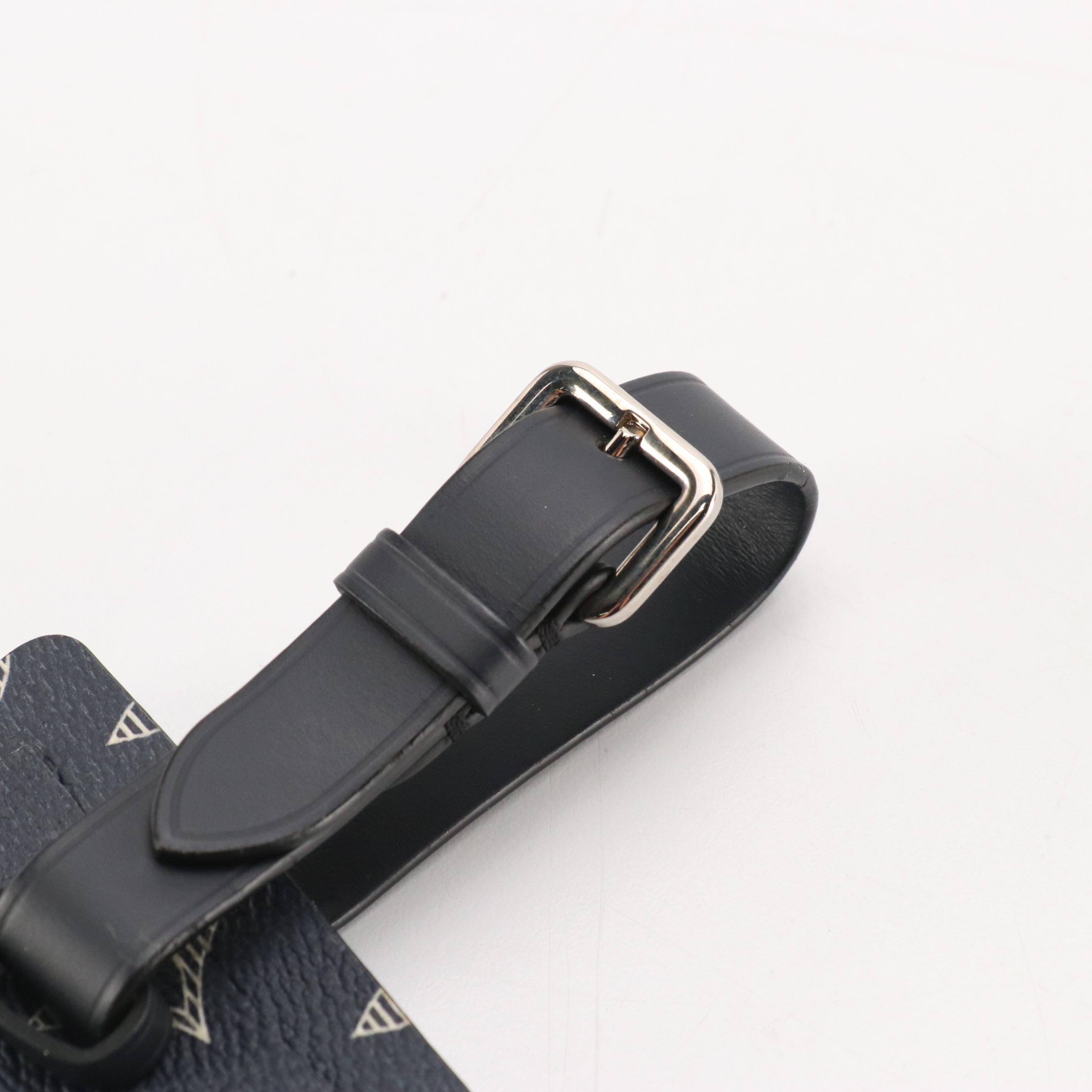 Louis Vuitton Savane Monogram Chapman Lion Luggage Tag