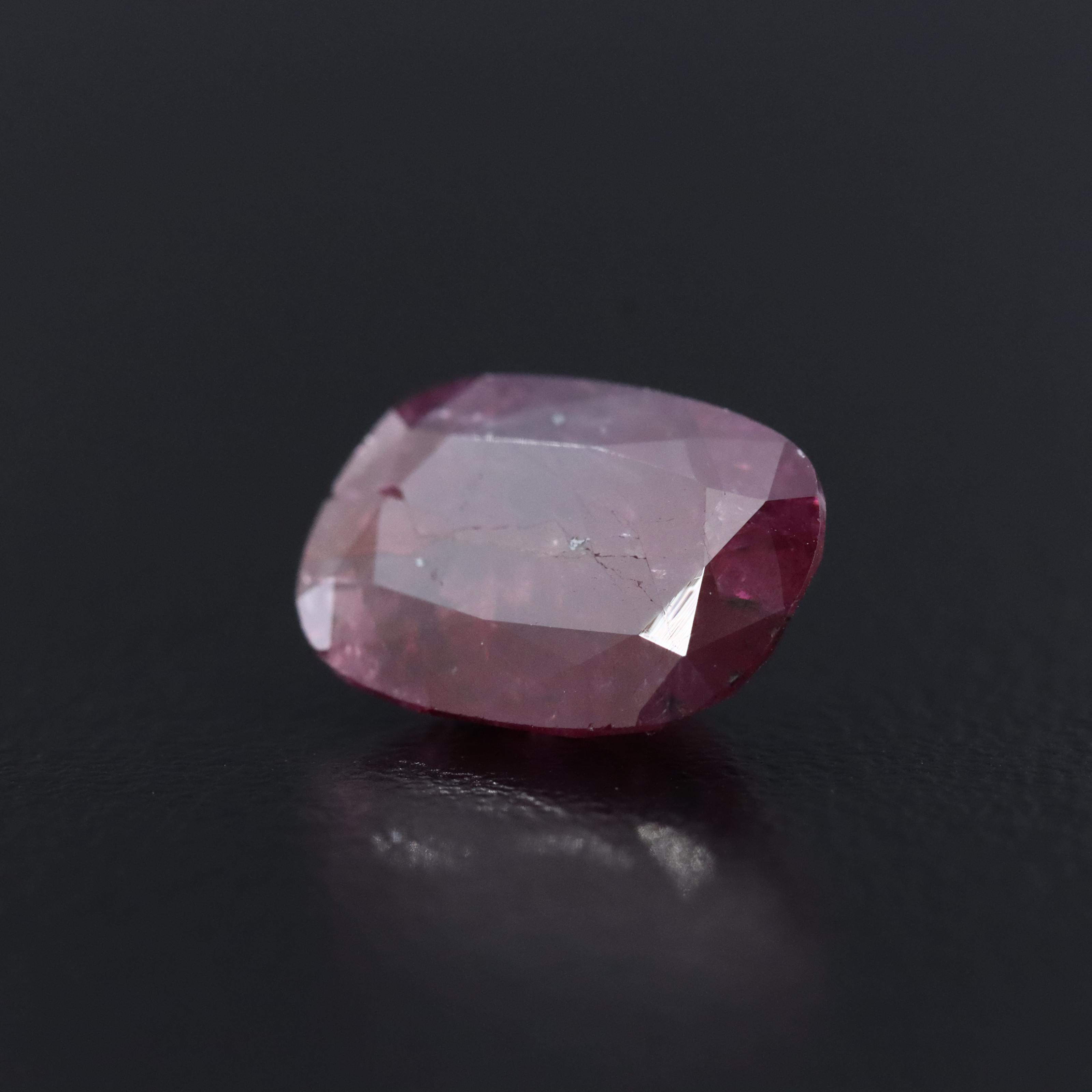 Loose 3.87 CT Unheated Kashmir Sapphire with GIA Report