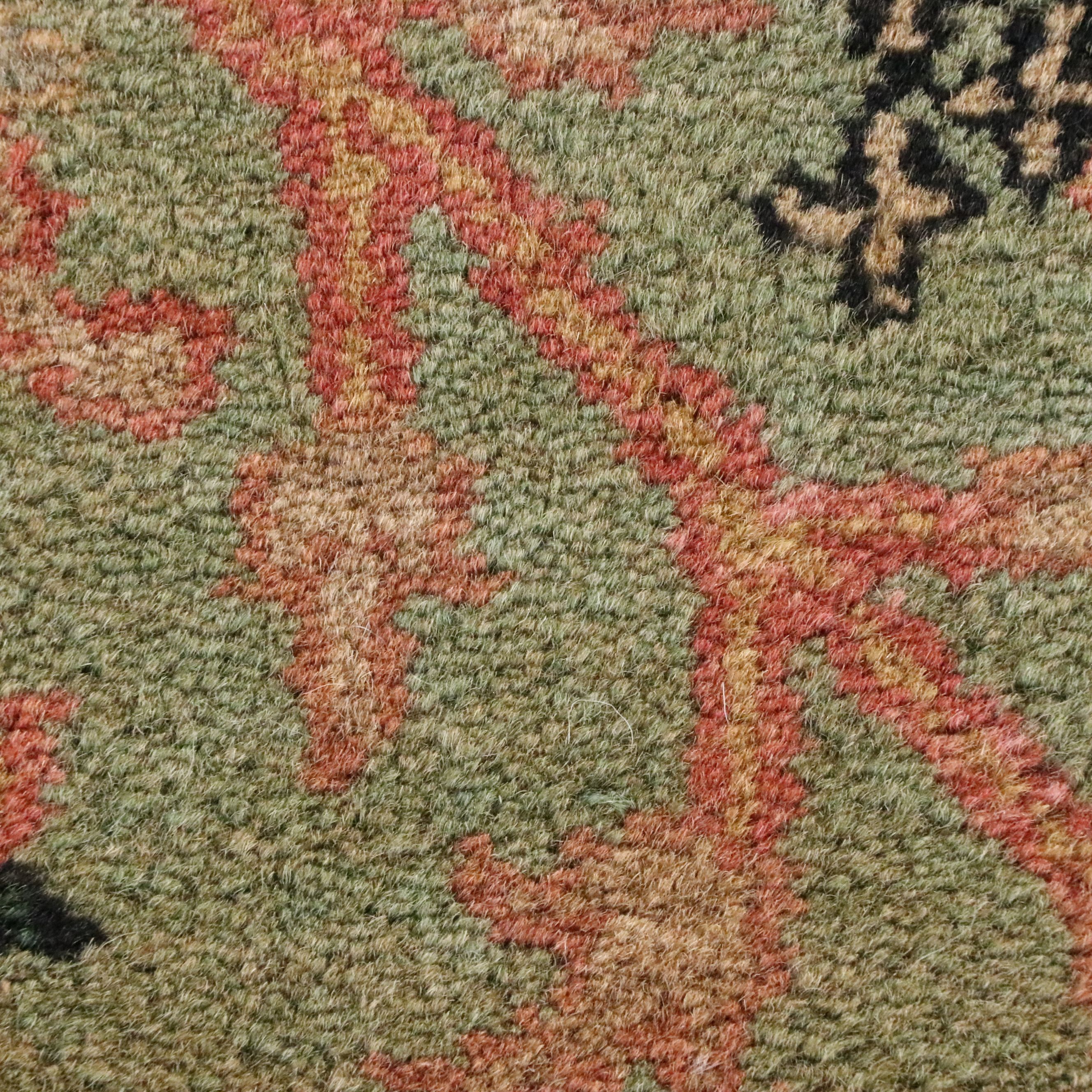 3'11 x 6'3 Hand-Knotted Indian Agra Area Rug