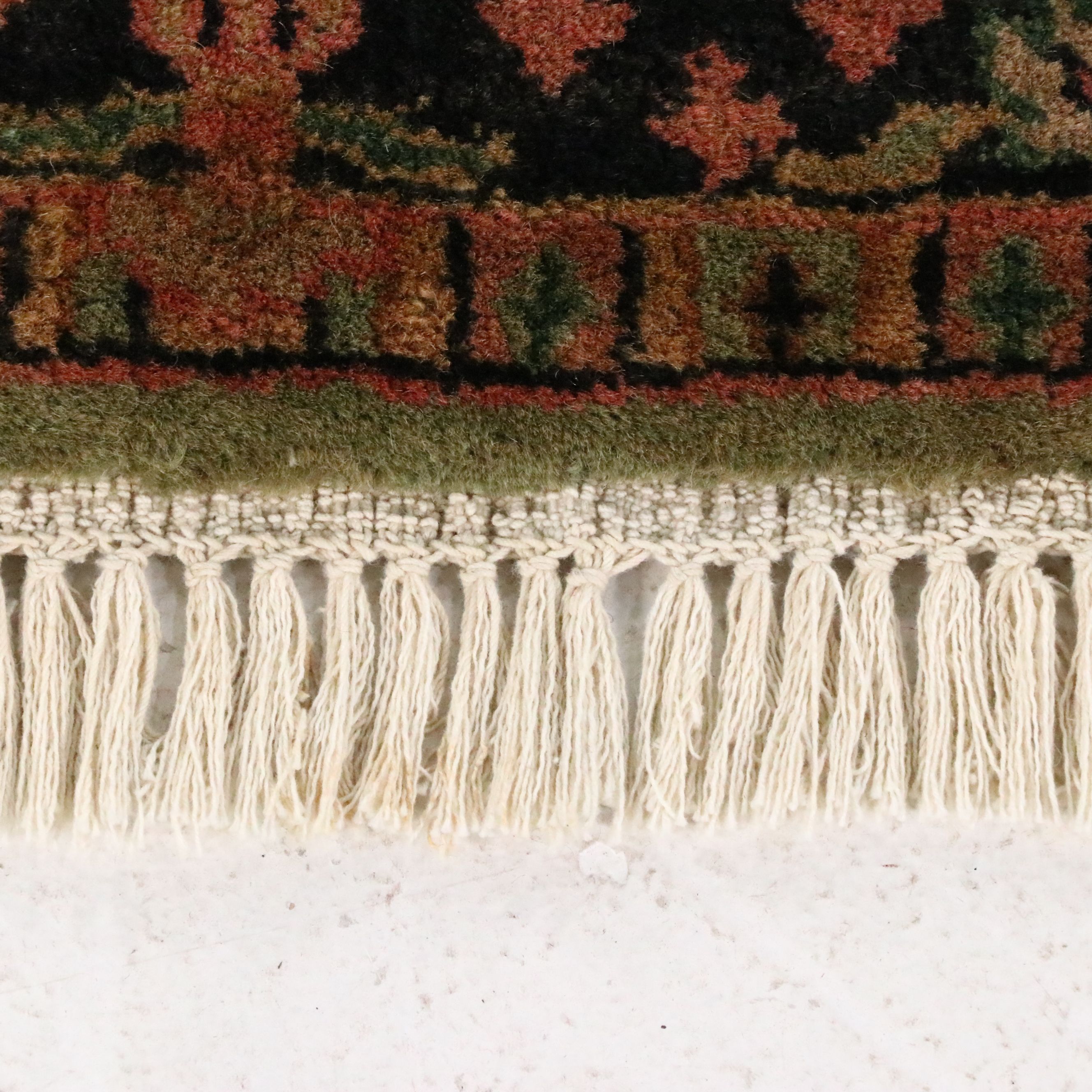 3'11 x 6'3 Hand-Knotted Indian Agra Area Rug