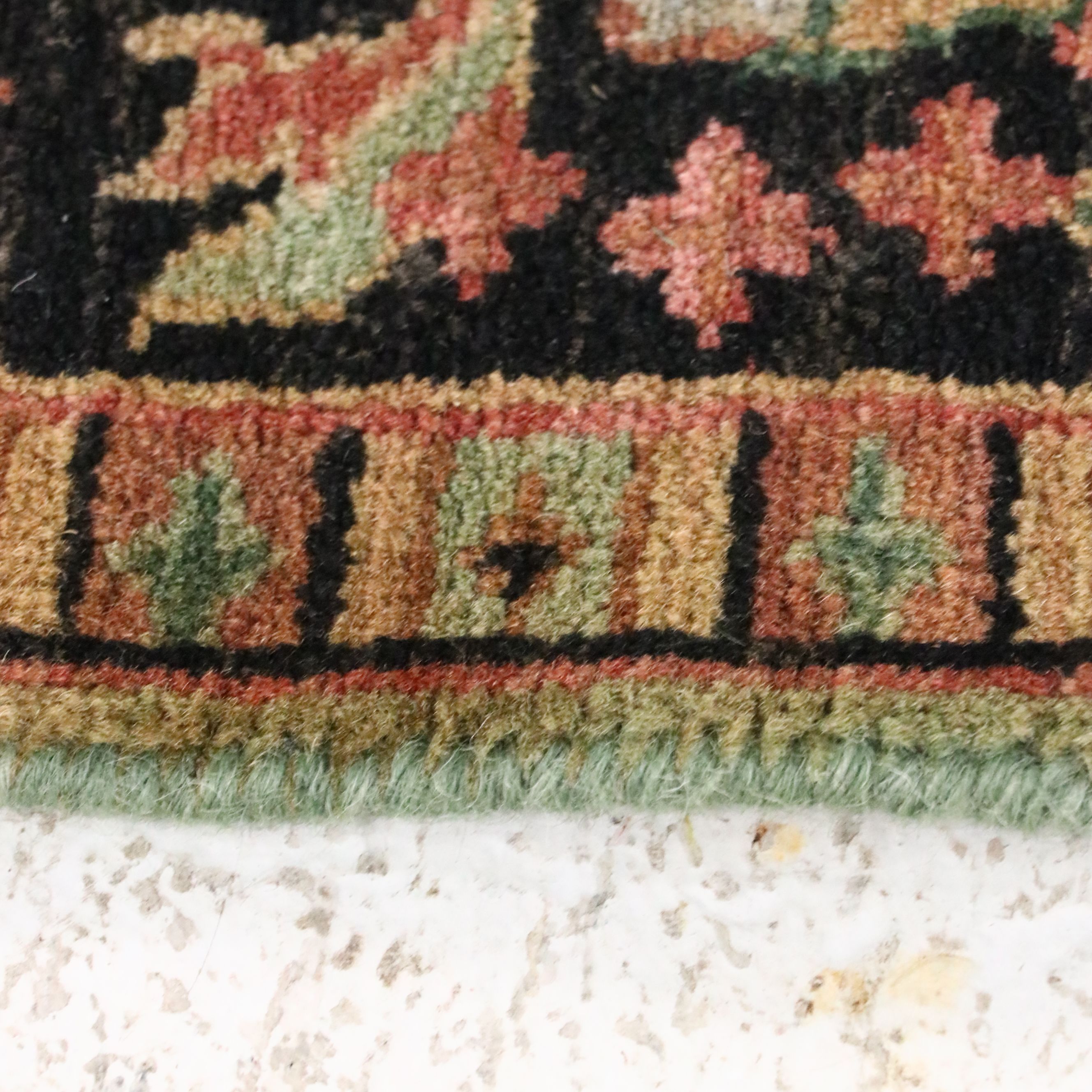 3'11 x 6'3 Hand-Knotted Indian Agra Area Rug