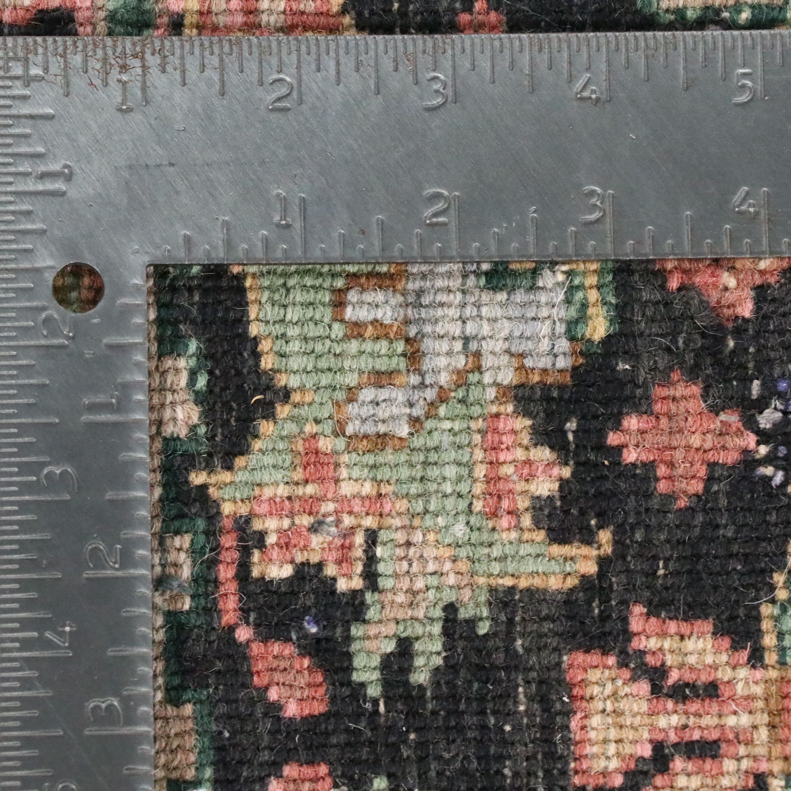 3'11 x 6'3 Hand-Knotted Indian Agra Area Rug