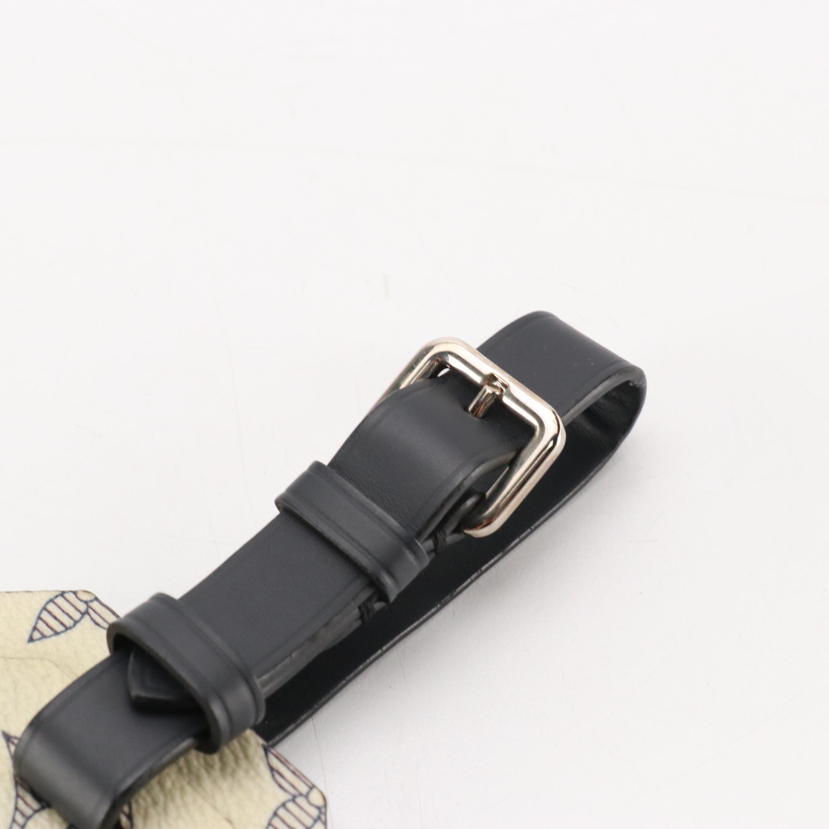 Louis Vuitton Savane Monogram Chapman Elephant Luggage Tag