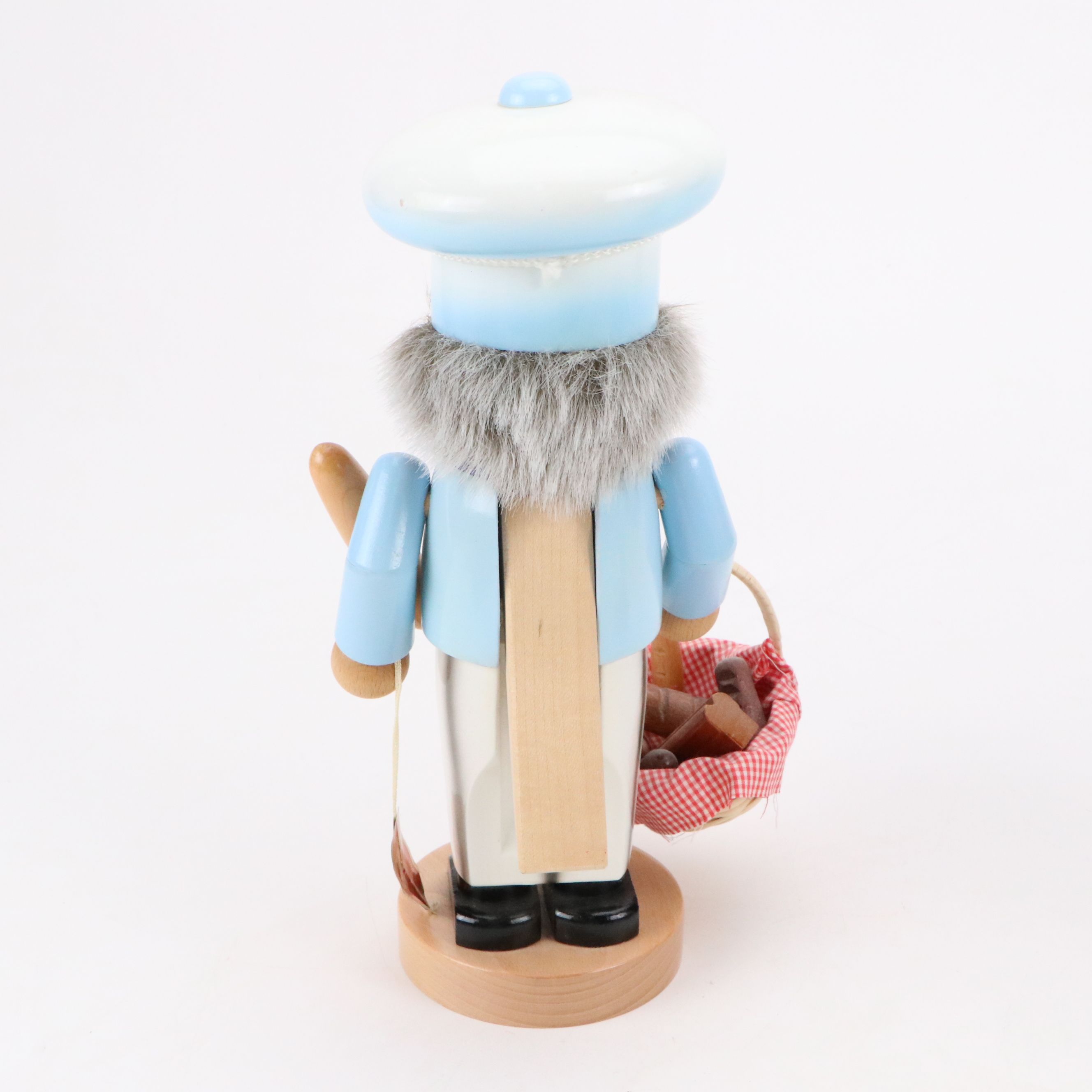 Steinbach German Handmade Chef and "Chubby Bread Baker" Wood Nutcrackers