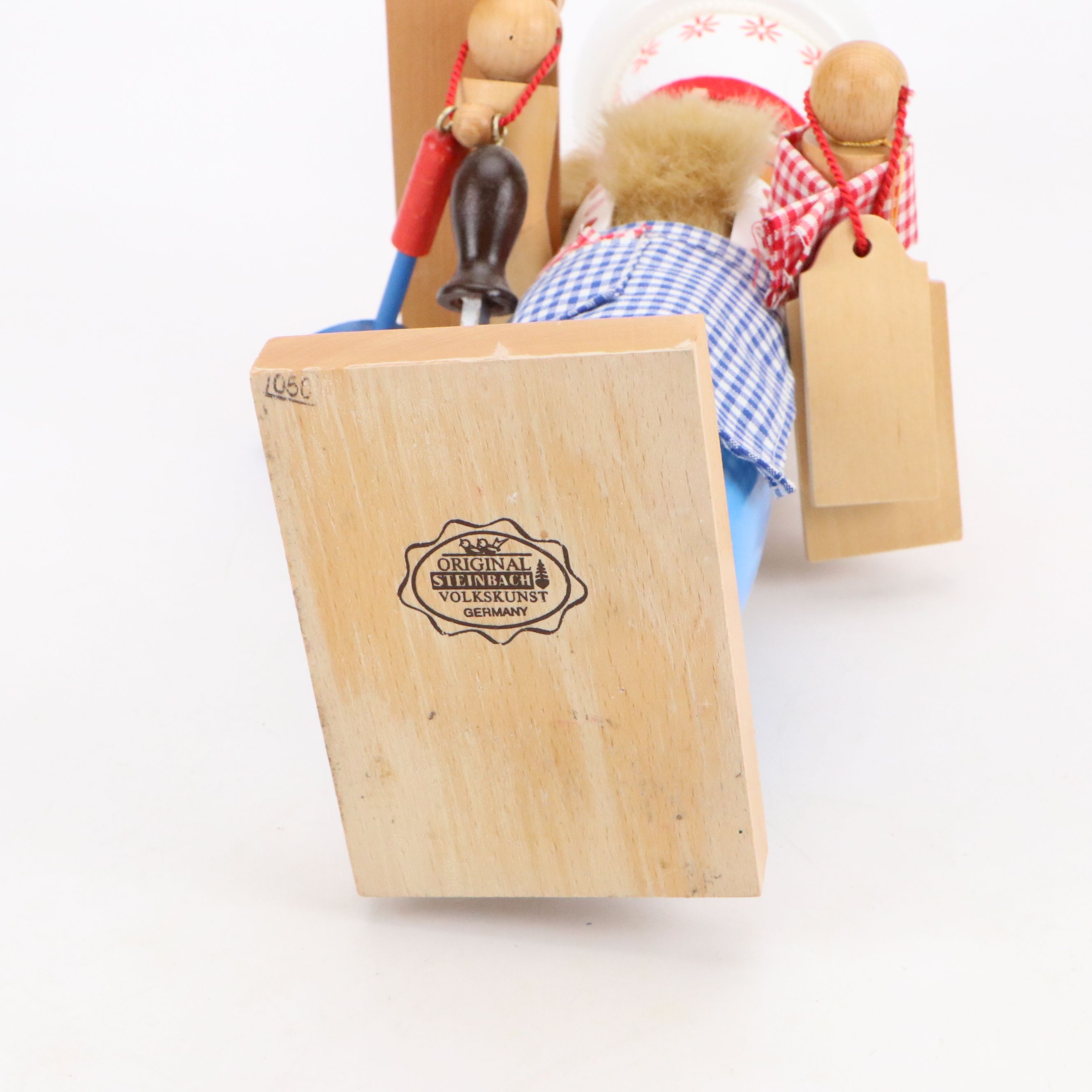 Steinbach German Handmade Chef and "Chubby Bread Baker" Wood Nutcrackers