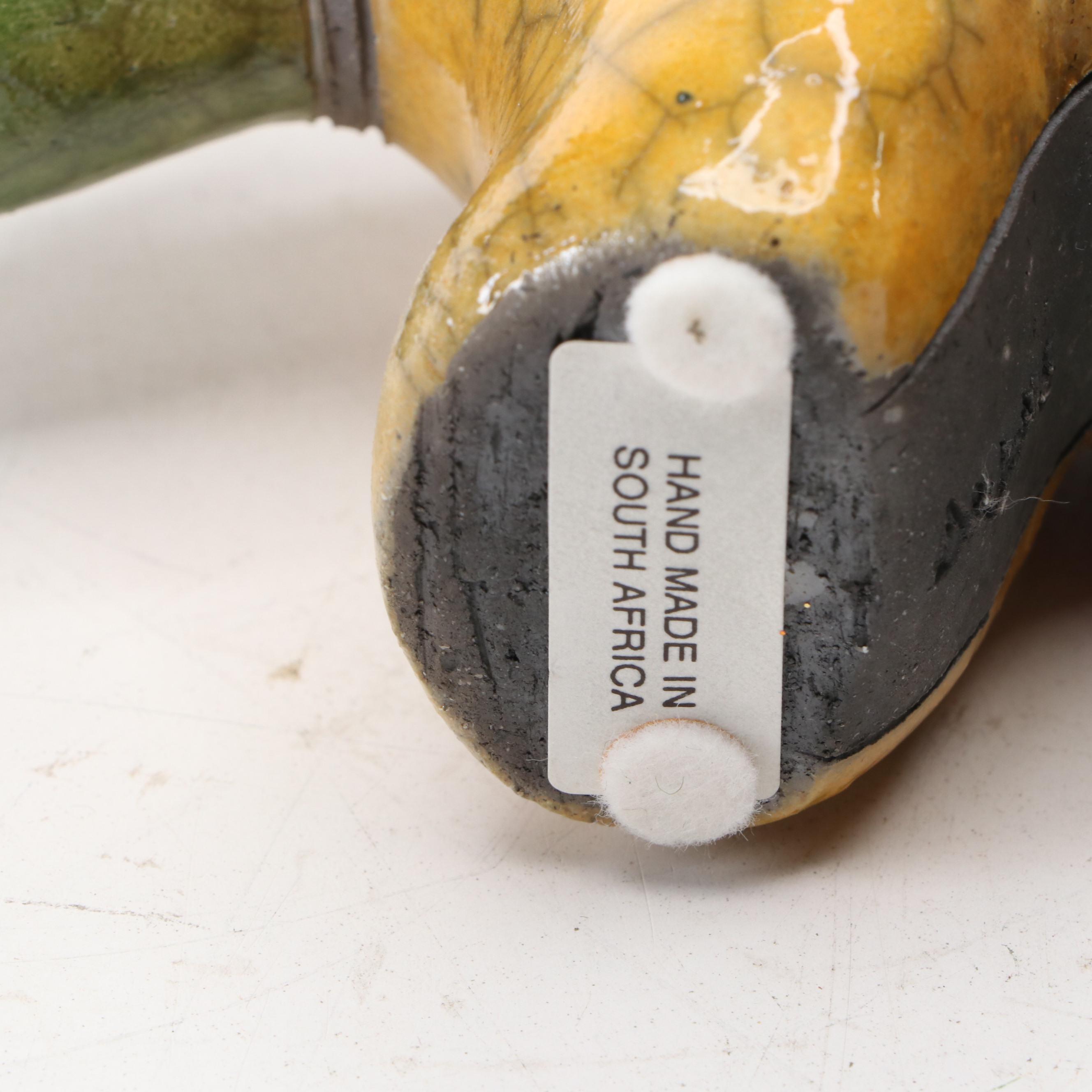 South African Ceramic Animal Figurines