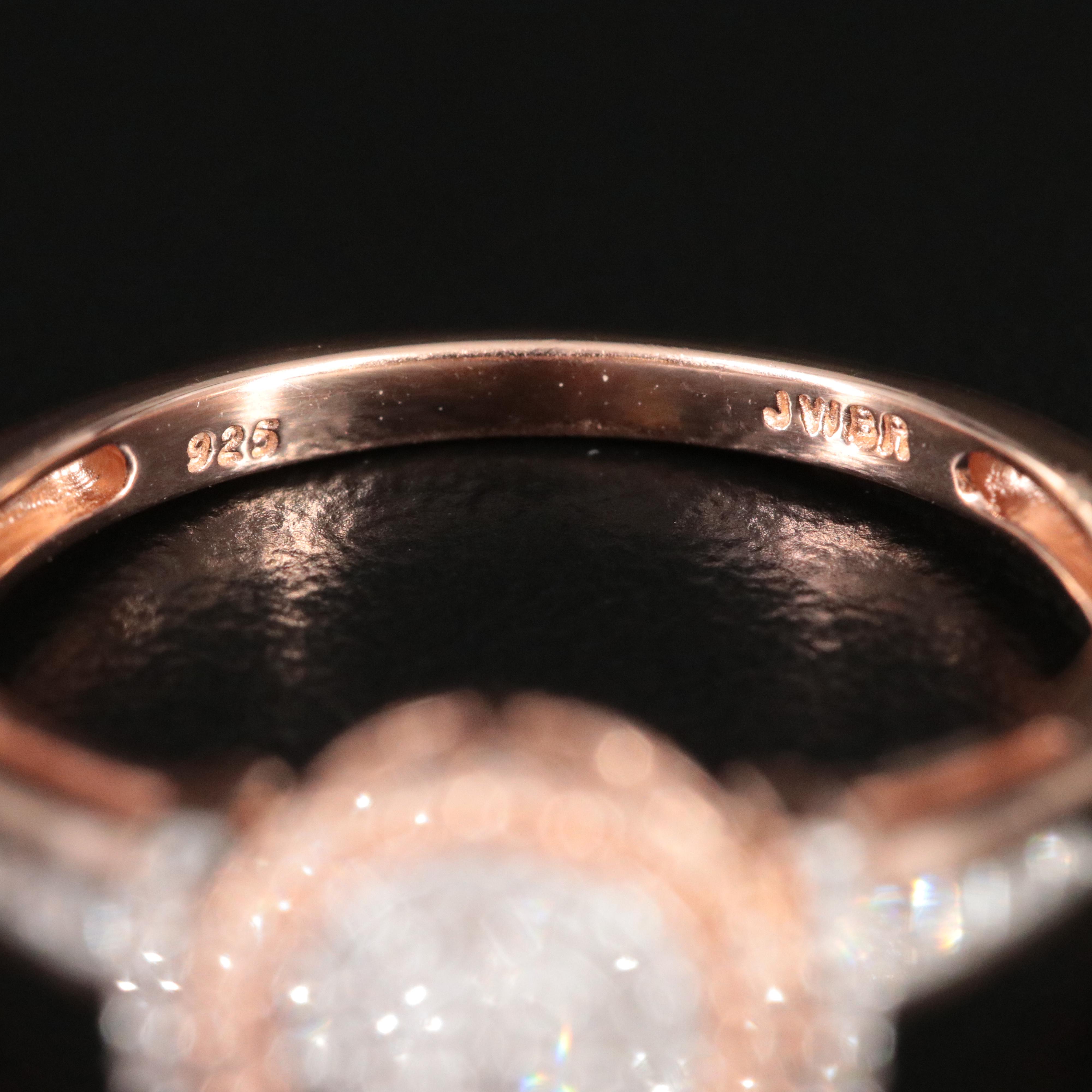 Sterling Diamond Ring