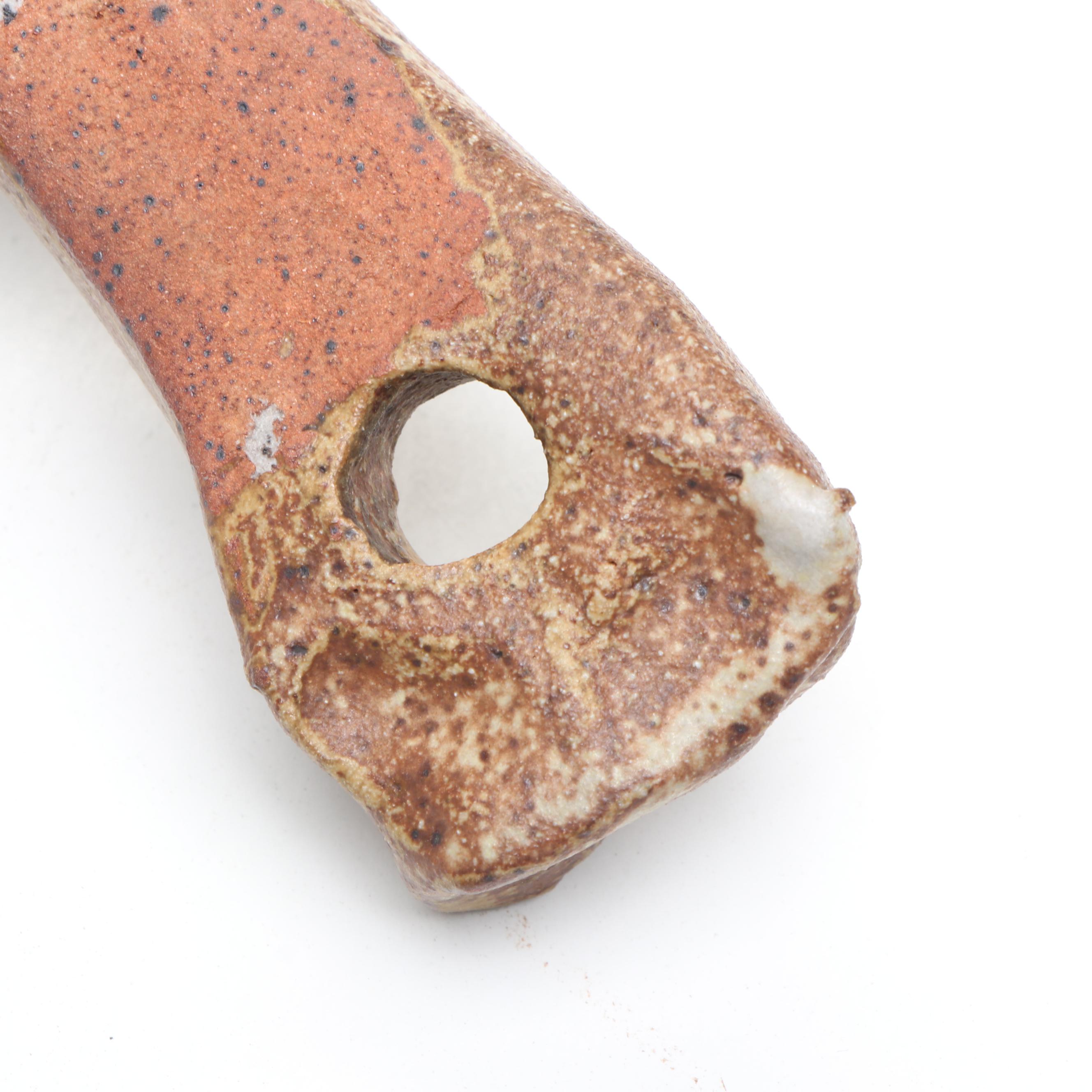 Signed Art Pottery Ceramic Pot and Pan