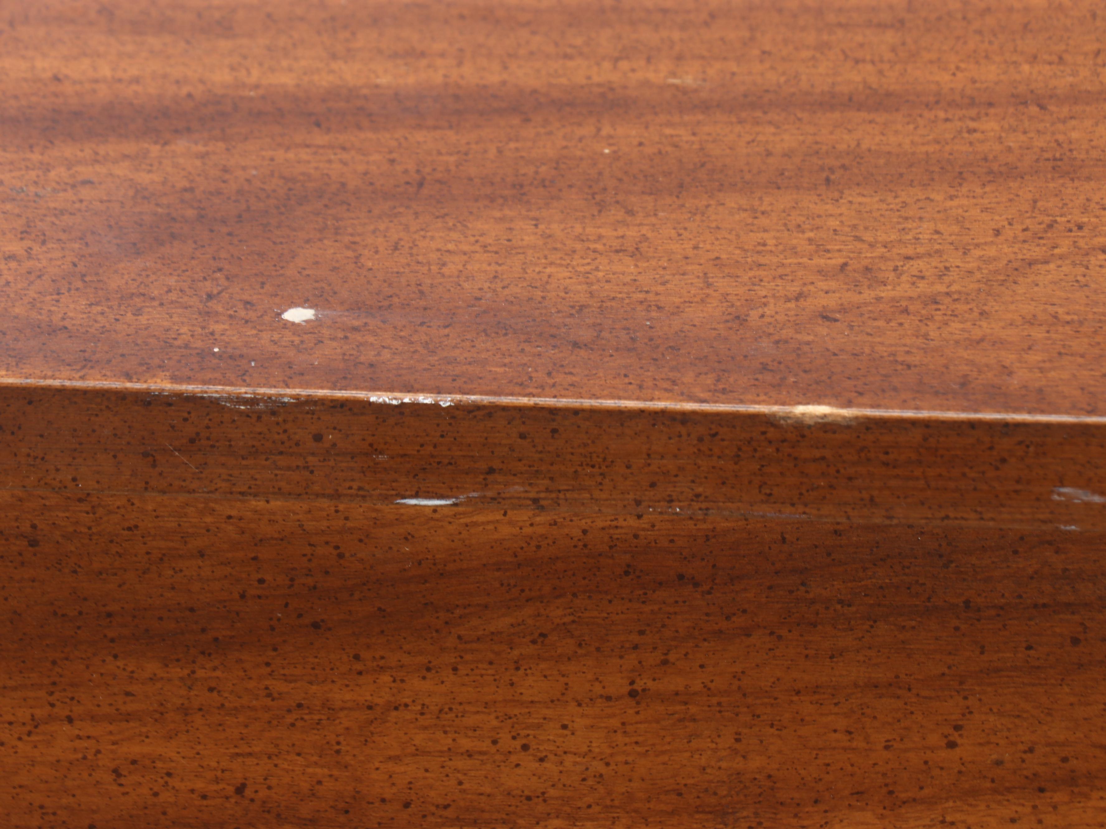 Queen Anne Style Two-Drawer Wooden Writing Desk