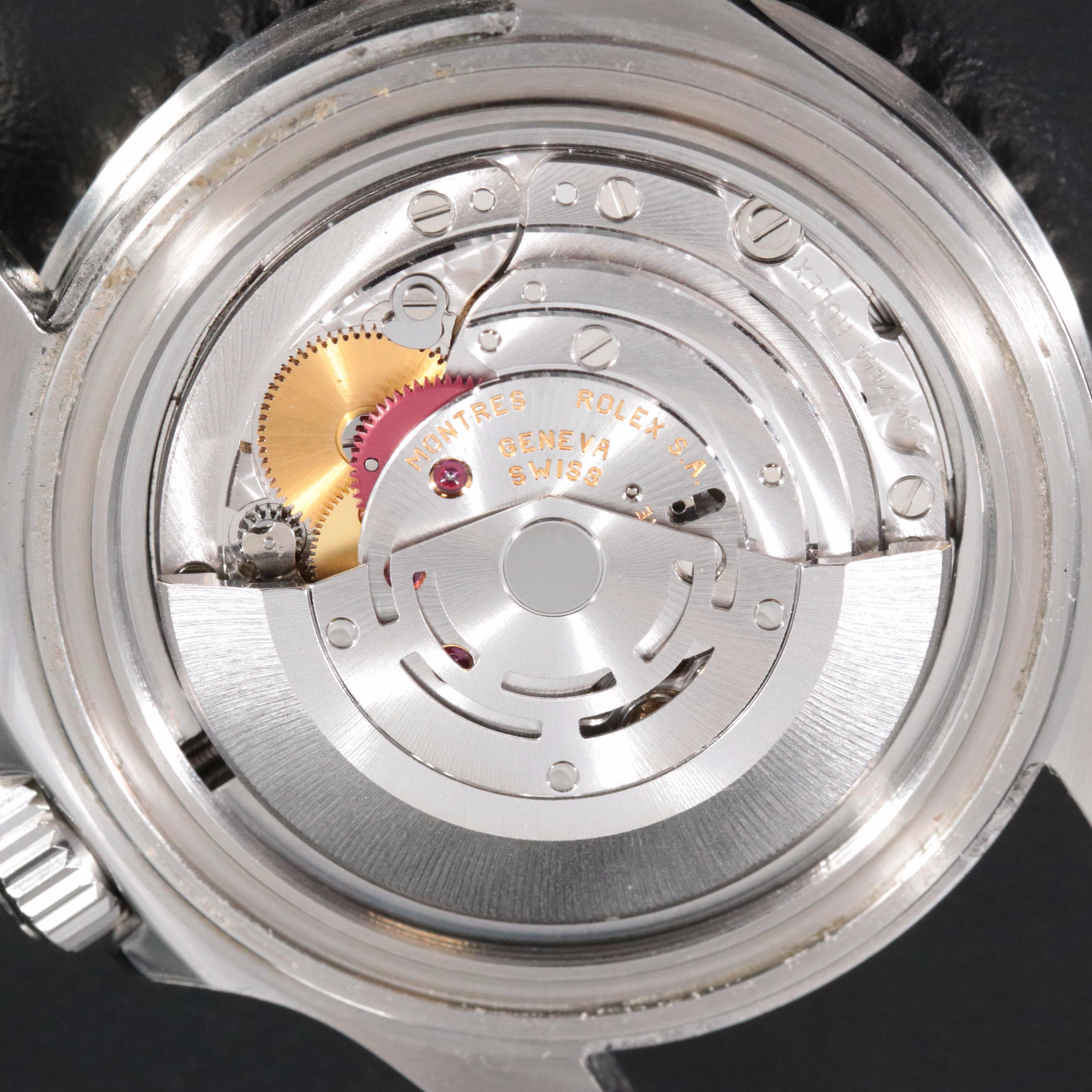 Rolex Submariner Date 16610 Black Steel Watch c.1999