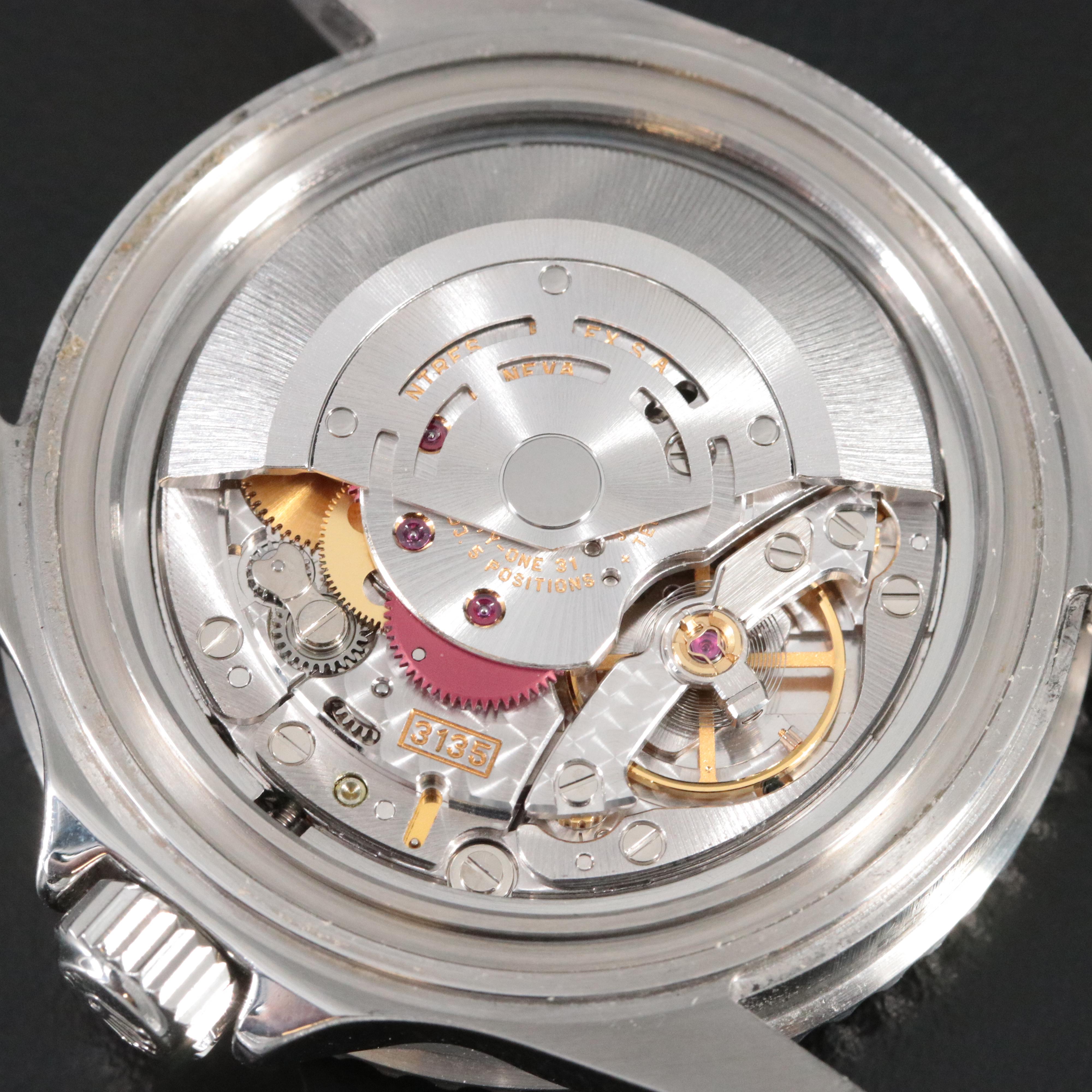 Rolex Submariner Date 16610 Black Steel Watch c.1999